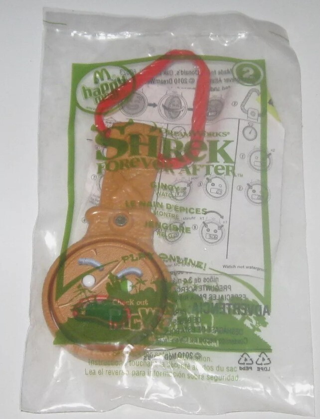 2010 DREAMWORKS SHREK FOREVER AFTER MCDONALDS HAPPY MEAL TOY WATCH - U - PICK 2010 DREAMWORKS SHREK FOREVER AFTER MCDONALDS HAPPY MEAL TOY WATCH - U - PICK