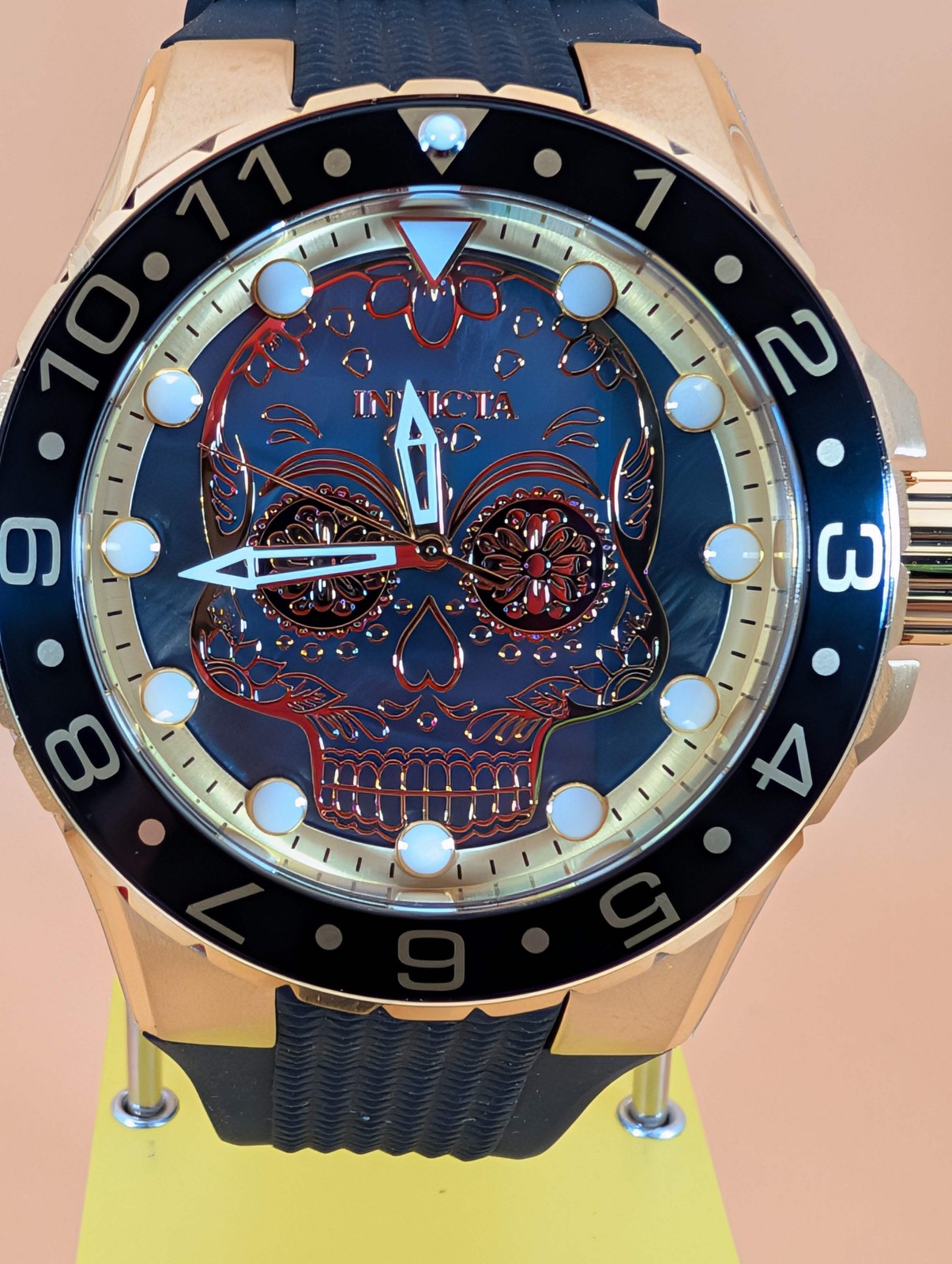 Invicta Aviator Dia De Los Muertos collection men's watch - 50mm