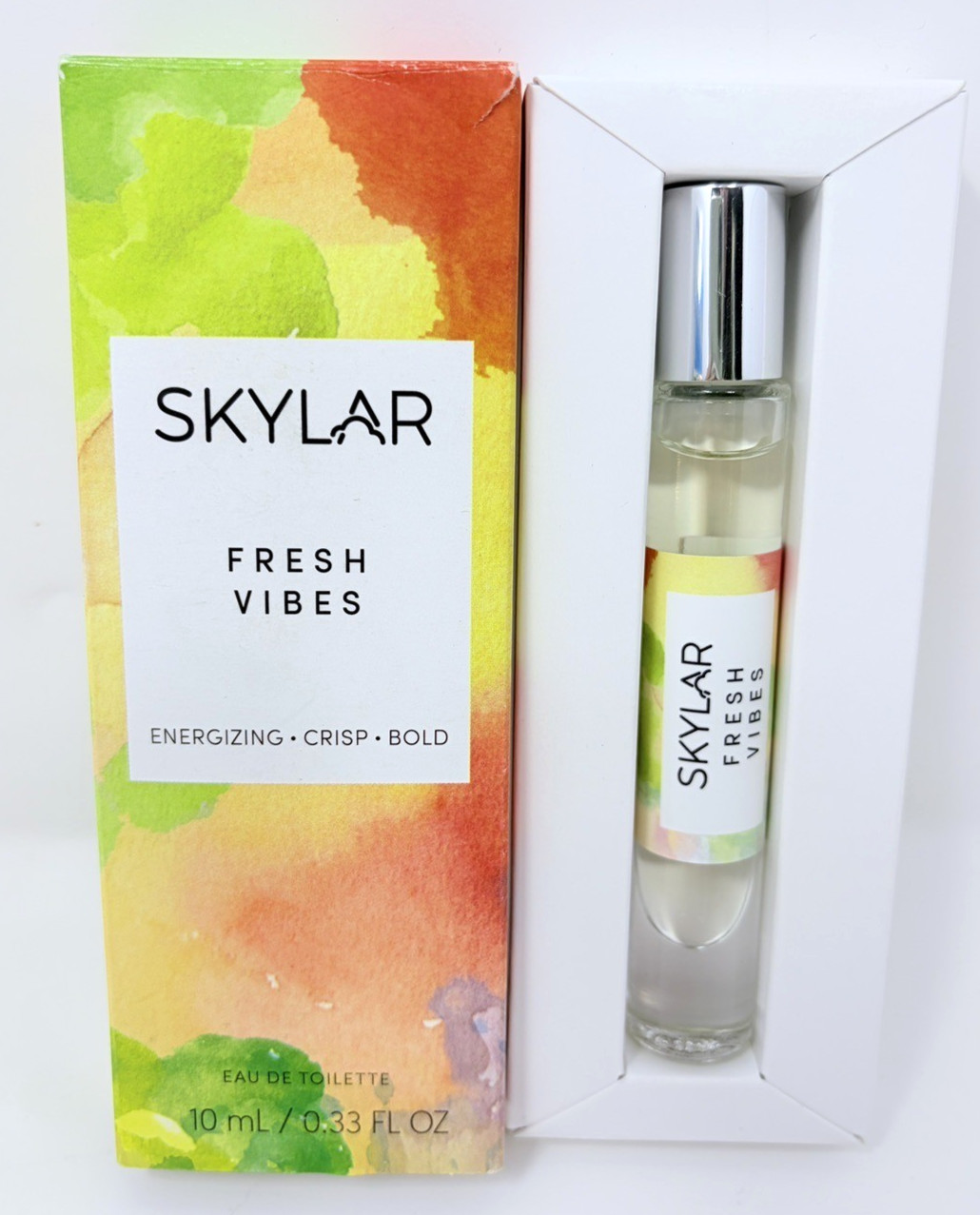 Skylar Perfume Fresh Vibes Eau de Toilette 10mL .33oz Rollerball Skylar Perfume Fresh Vibes Eau de Toilette 10mL .33oz Rollerball