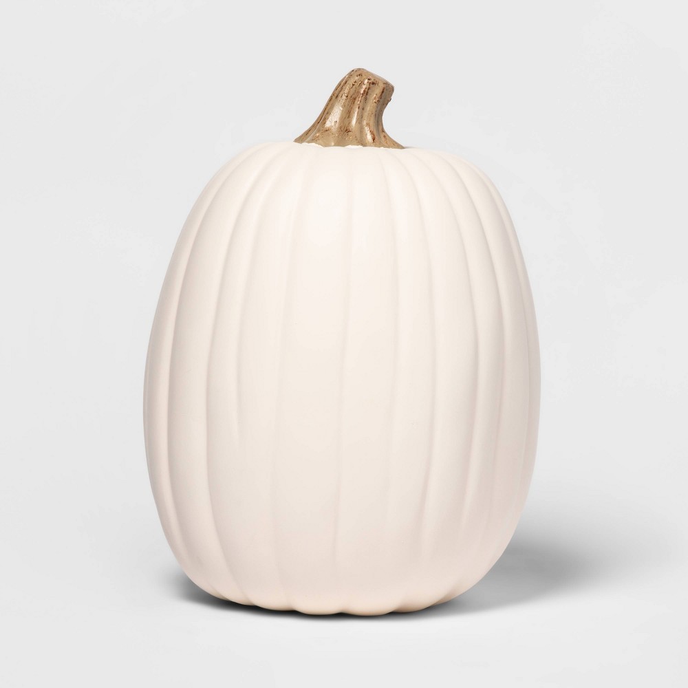 13 Carvable Faux Halloween Pumpkin-2pack