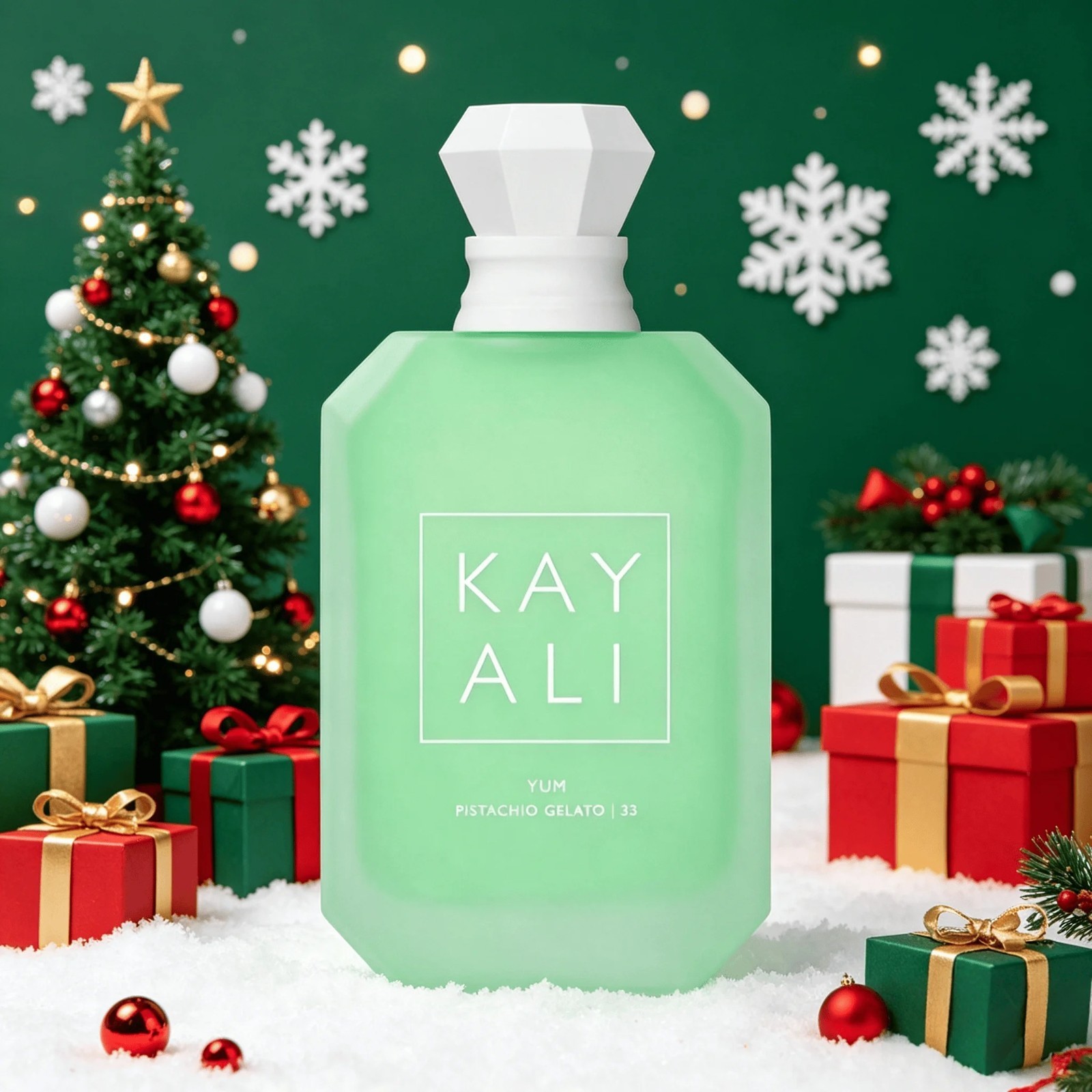 Kayali Yum Pistachio Gelato 33 EDP Women Sweet Gourmand Green Perfume Gift