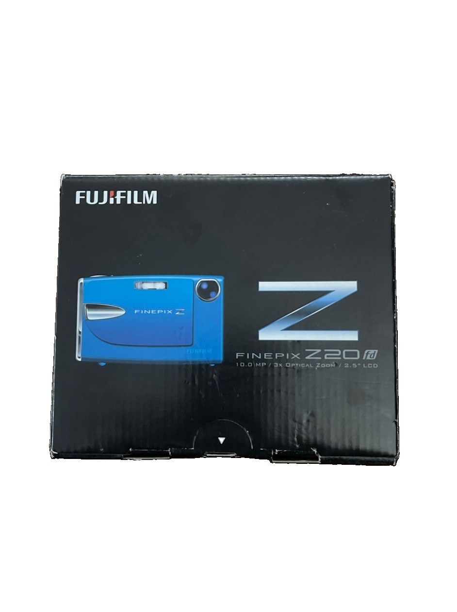 FUJIFILM FinePix Z20FD Blue Digital Camera 10.0MP 3x Digital Zoom, 2.5 LCD. NOB FUJIFILM FinePix Z20FD Blue Digital Camera 10.0MP 3x Digital Zoom, 2.5 LCD. NOB