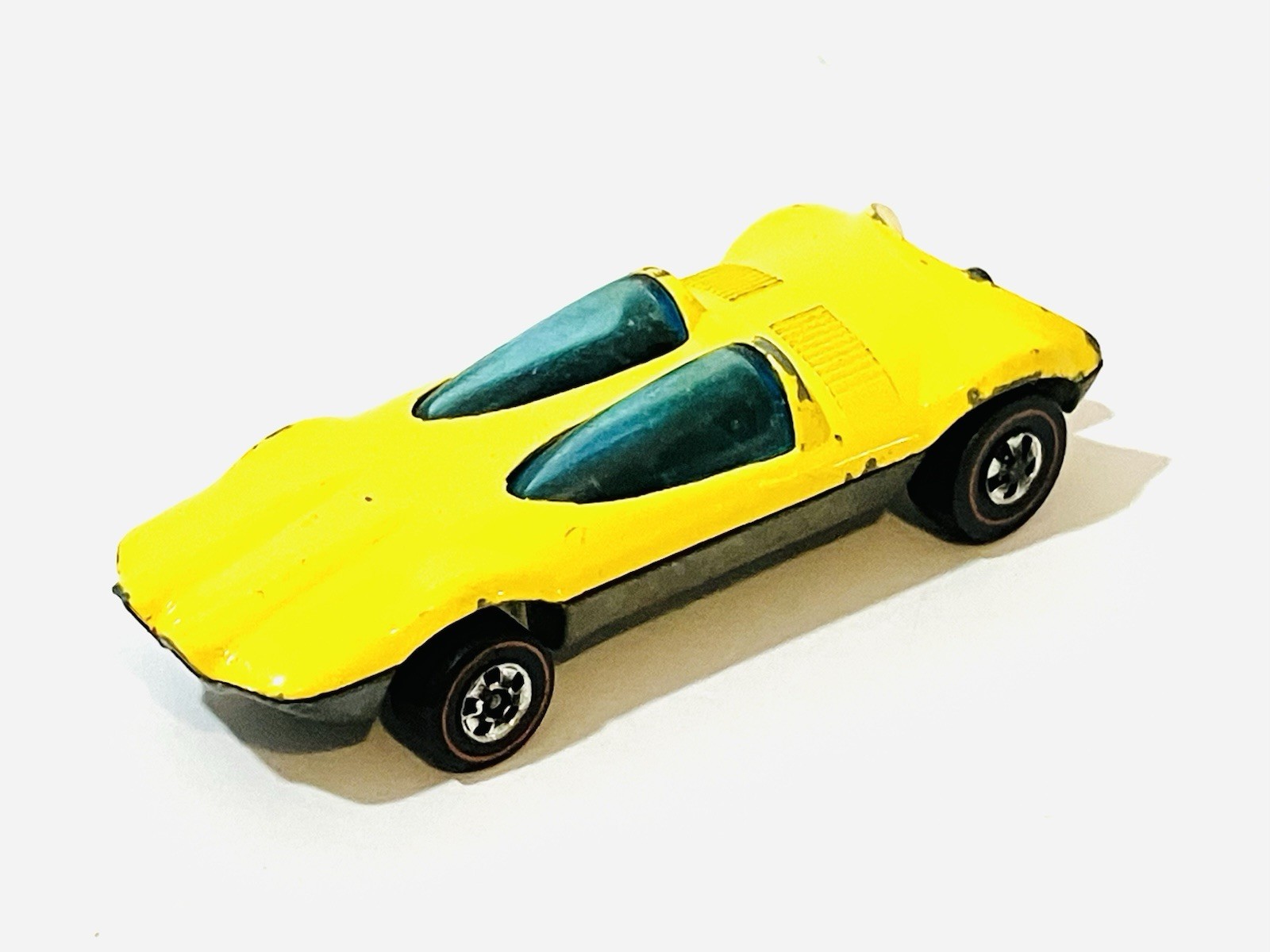 Vintage Hot Wheels Redline 1969-1973 Yellow Swingin Wing