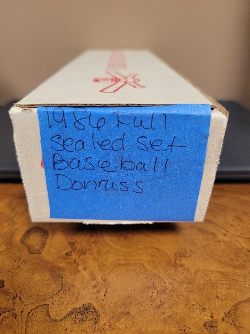 1986 Donruss Full Sealed Packs Open Box Baseball Cards Rookie Canseco-Bonds & Bo
