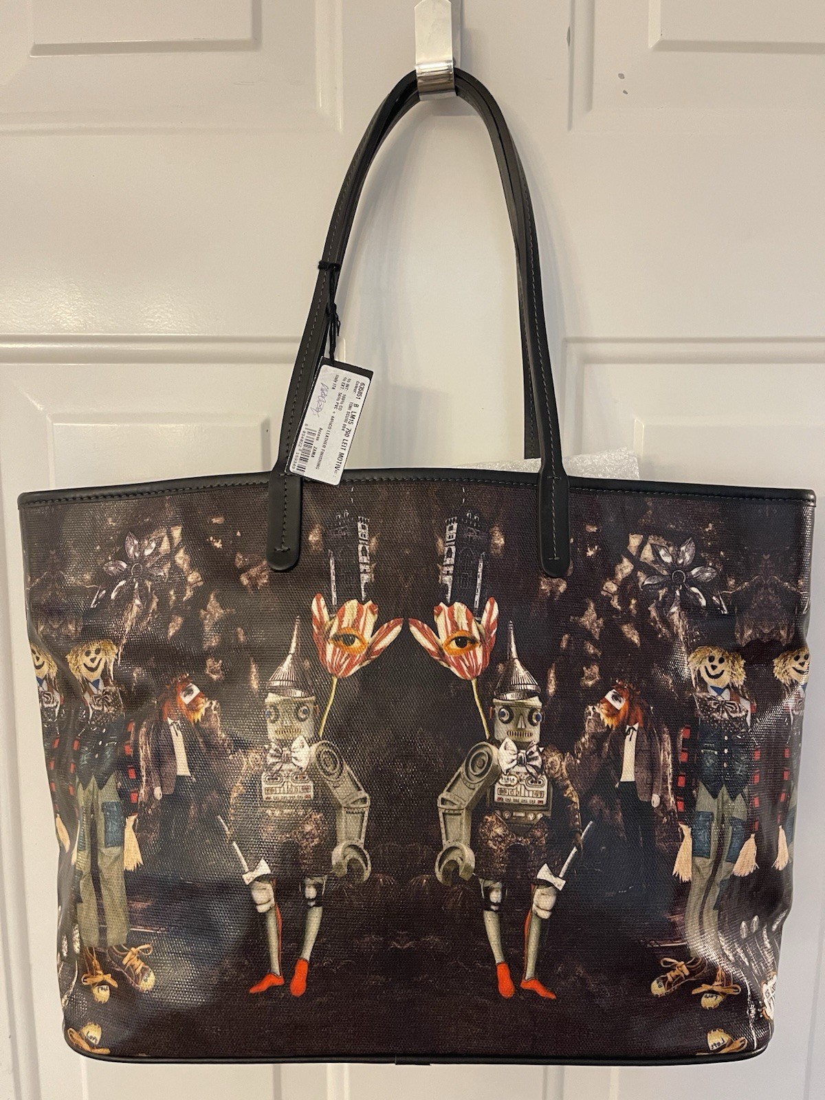 Furla Talent Hub Leitmotiv Wizard of Oz Tote Bag NWT Rare Made in Italy 