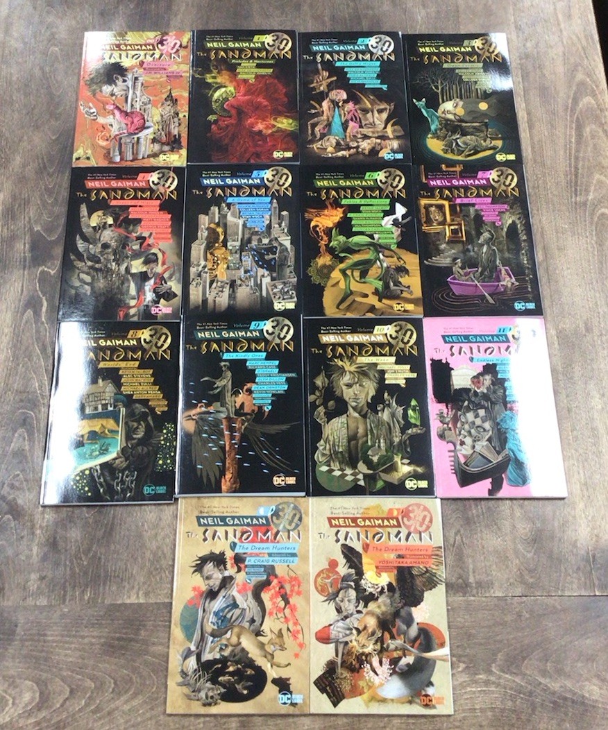 Sandman Expanded Edition New Unopened DC Black Label TPB Box Set 14 Volumes