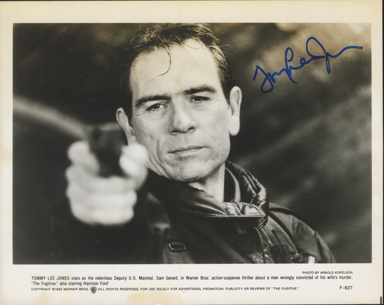 Tommy Lee Jones ~ Signed Autographed 