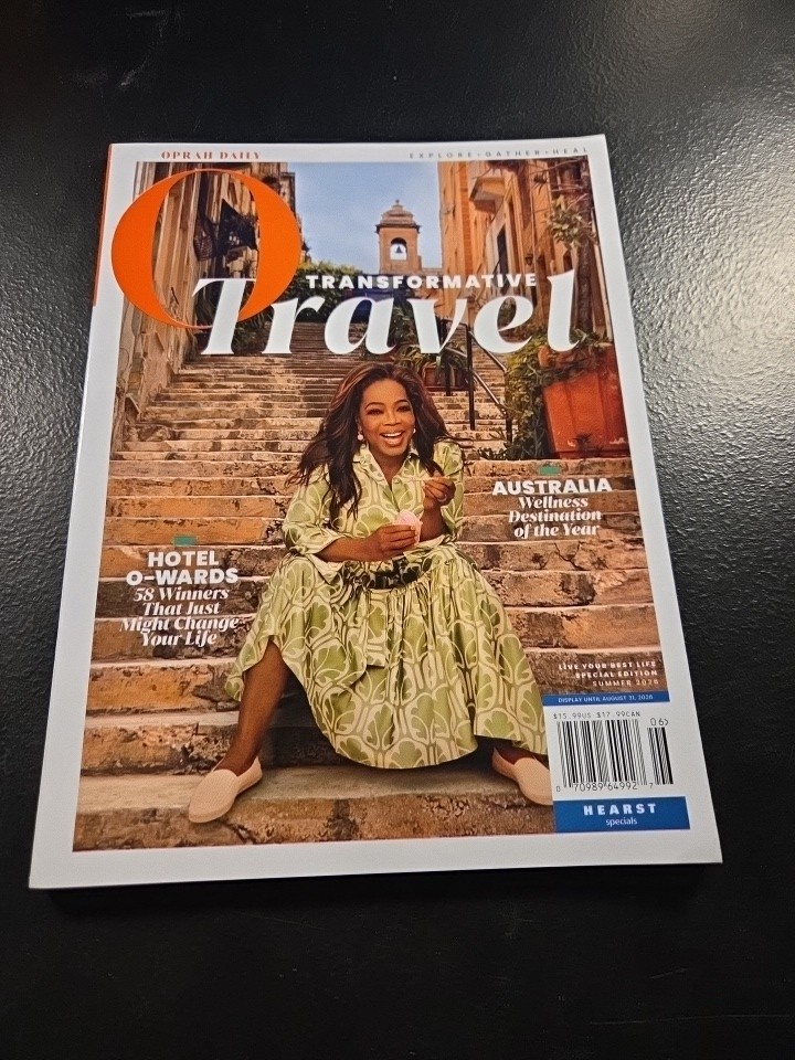 Oprah Daily Magazine Summer 2026 NEW Travel   