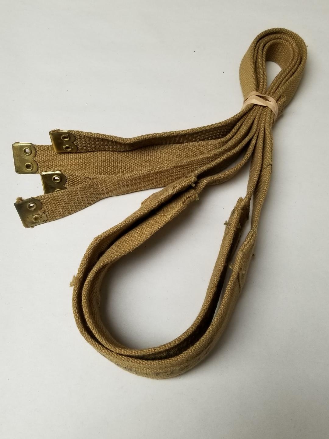 BRITISH 37 PATTERN WWII SHOULDER STRAPS SET RIGHT AND LEFT. BRITISH 37 PATTERN WWII SHOULDER STRAPS SET RIGHT AND LEFT.