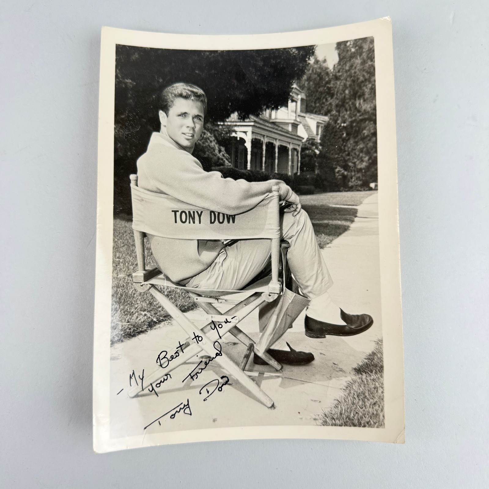 Vintage Autographed Tony Dow Photo Signed In Person Hollywood Actor 7\ Vintage Autographed Tony Dow Photo Signed In Person Hollywood Actor 7\