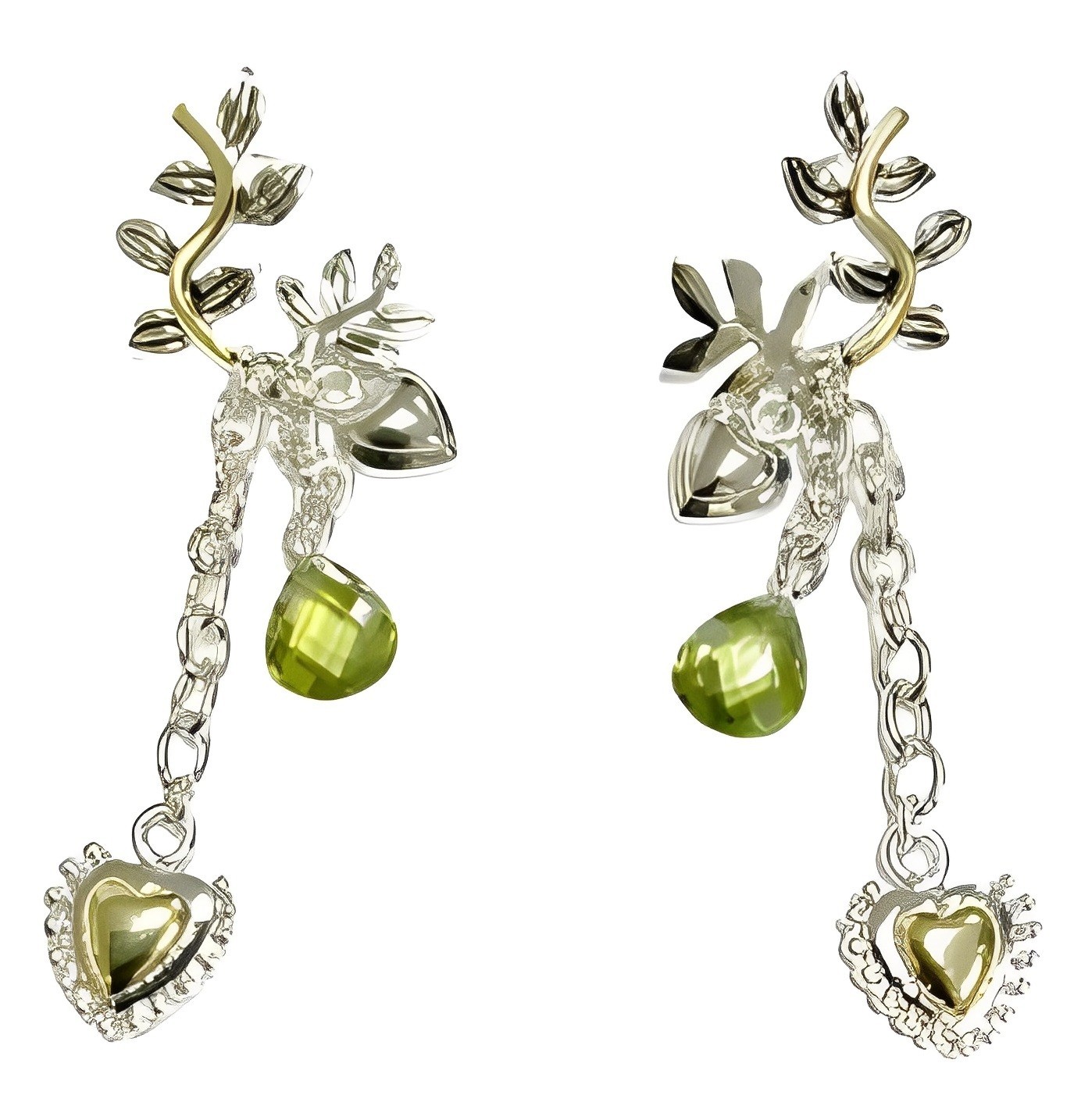 ALGERIAN Love Knot EARRINGS Casino Royale Bond Girl 007