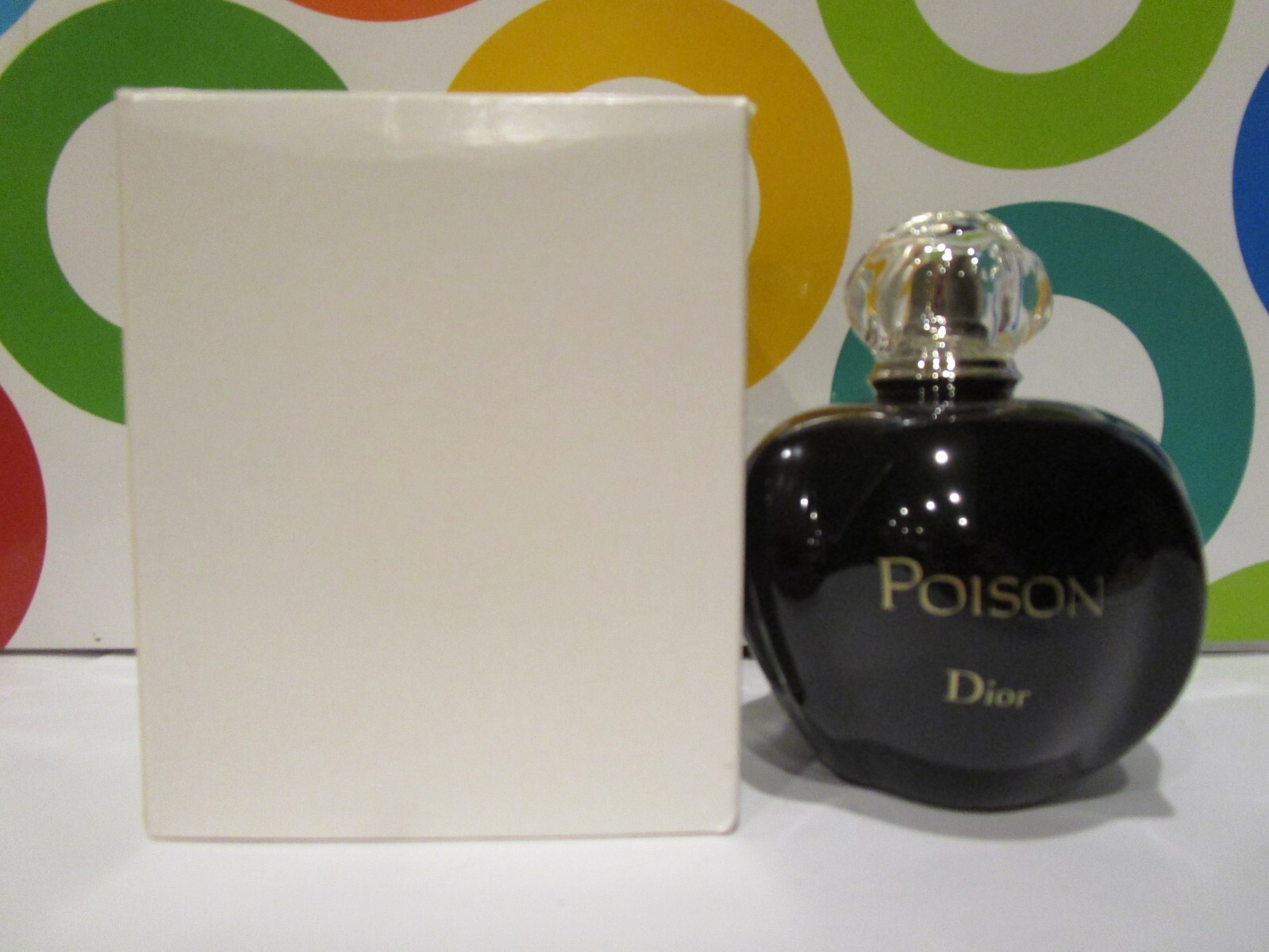 CHRISTIAN DIOR ~ POISON EAU DE TOILETTE SPRAY ~ 3.4 OZ WHITE BOX CHRISTIAN DIOR ~ POISON EAU DE TOILETTE SPRAY ~ 3.4 OZ WHITE BOX