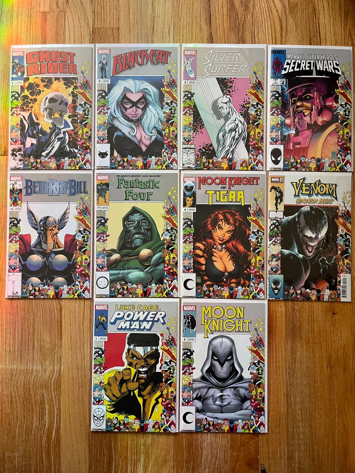 Marvel Ultimate Comics Exclusive 10 Book Lot Art Adams McKone Frame Variants