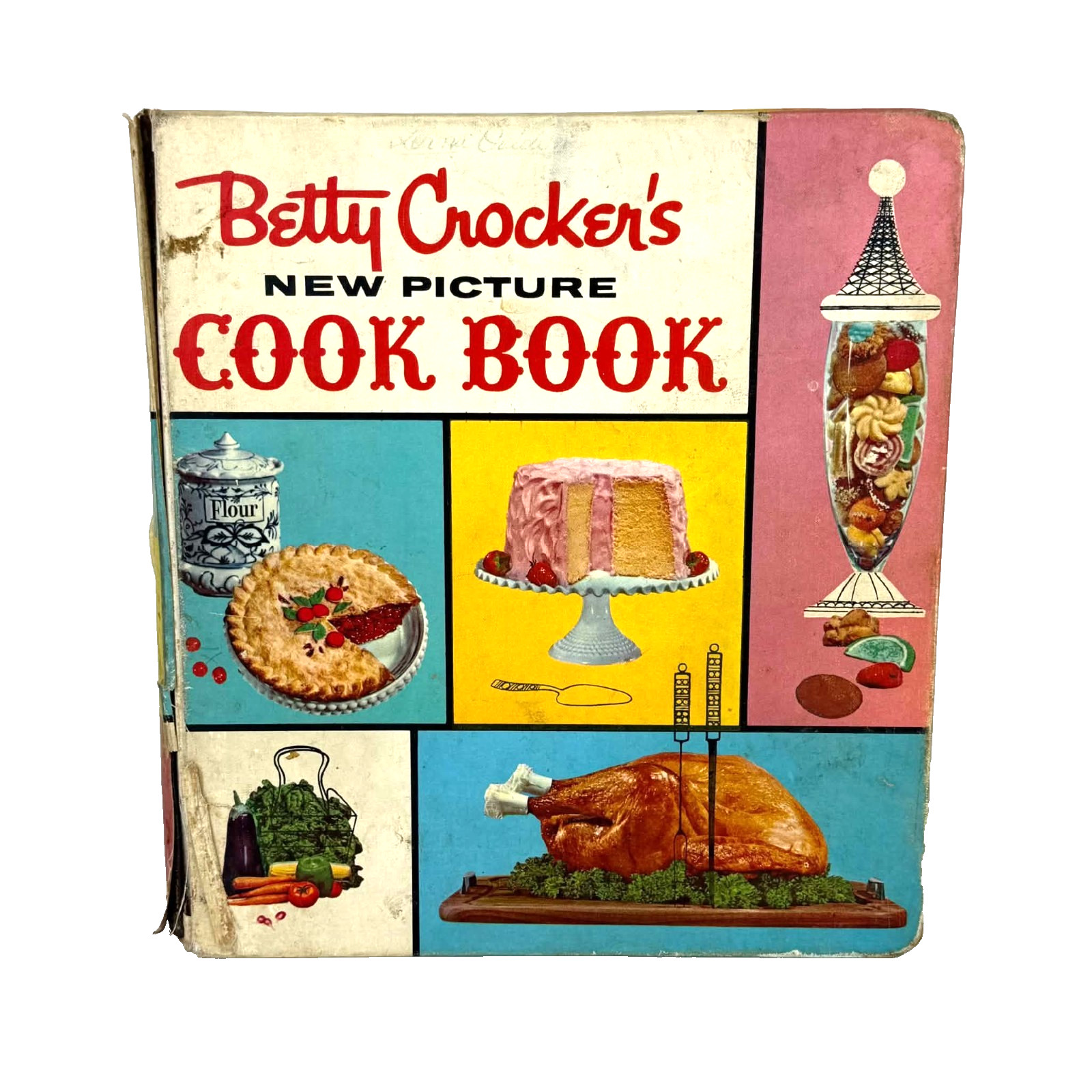 Betty Crocker’s New Picture Cookbook 1960s HC Recipe Cook Book Vintage