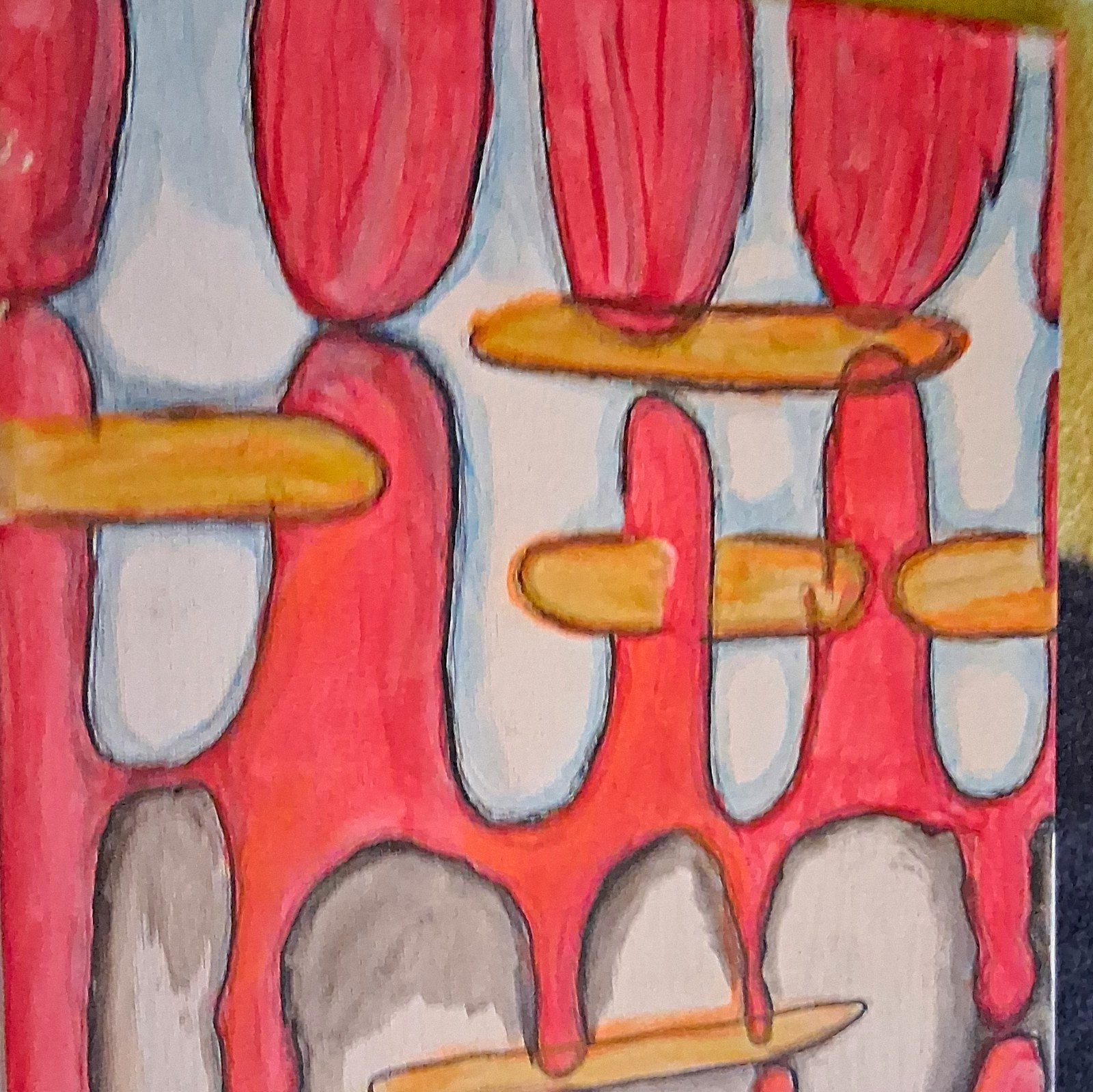 Original Hand-Painted Abstract Painting By Dustin Kane 2026