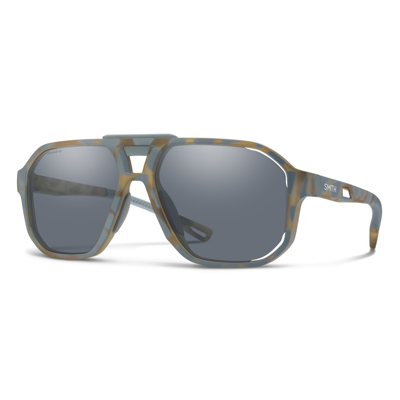 NEW Smith 208899 Truss Sunglasses Matte Flint - Tarmac Tortoise 100% AUTHENTIC