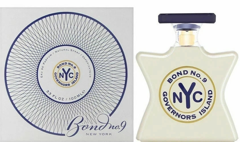 Bond No. 9 NYC Governors Island Eau De Parfum Spray UNISEX 3.3 Oz / 100 ml