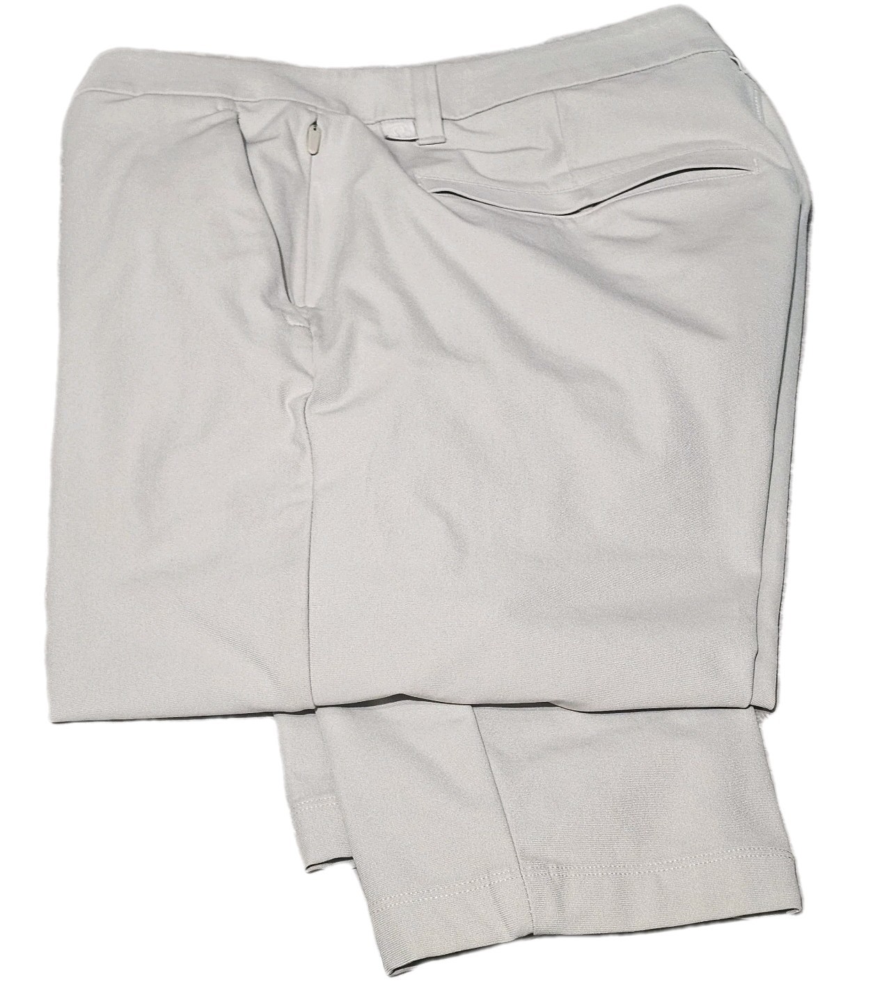 LULULEMON-Mens Athletic Golf Pants, Khaki Plain Front Performance-(32×29) LULULEMON-Mens Athletic Golf Pants, Khaki Plain Front Performance-(32×29)