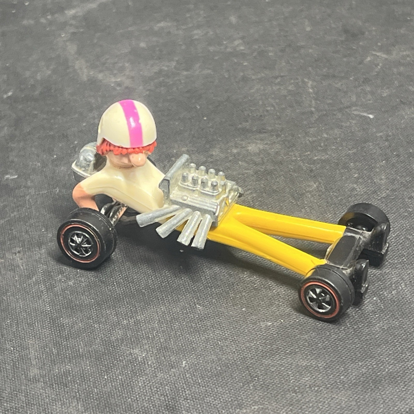 Vintage 1970’s Hot Wheels Redline Farbs Hot Rodney Without Goggles Vintage 1970’s Hot Wheels Redline Farbs Hot Rodney Without Goggles