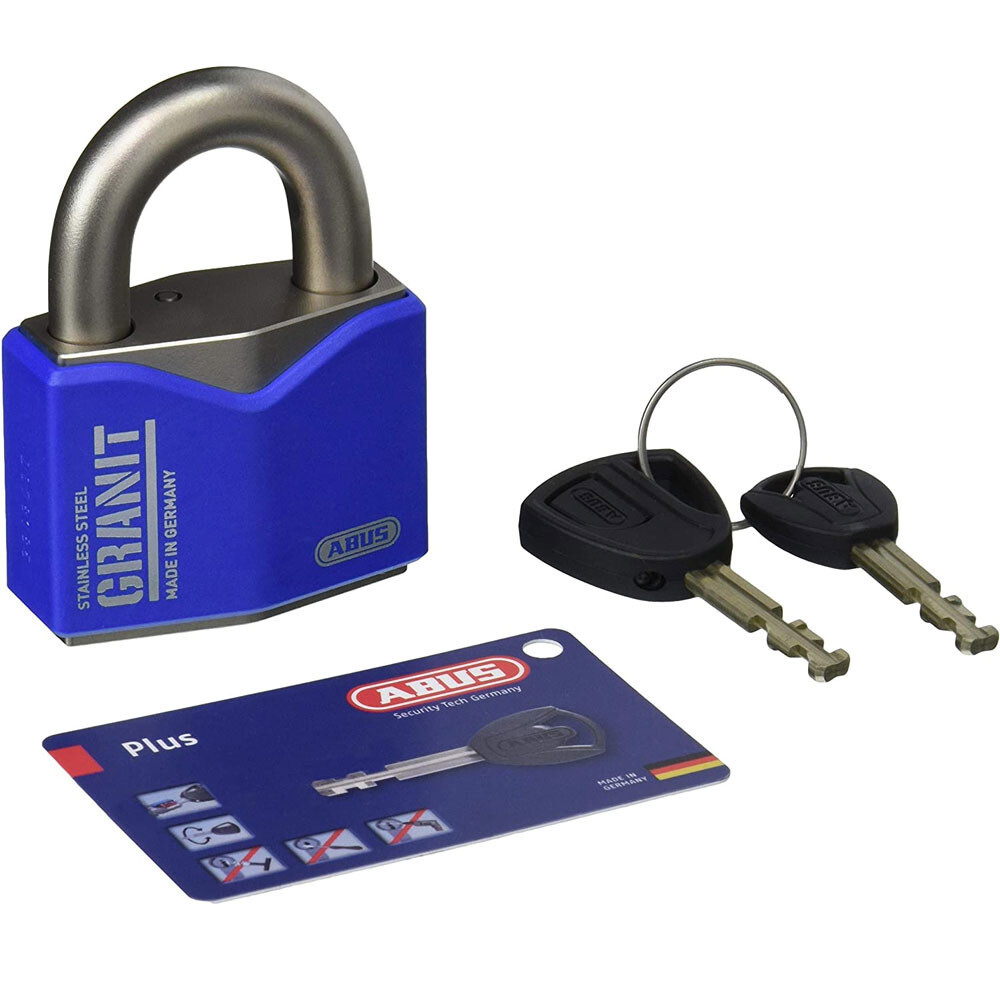 Abus 37ST/55 Granit Solid Steel Padlock (37ST-55) Abus 37ST/55 Granit Solid Steel Padlock (37ST-55)