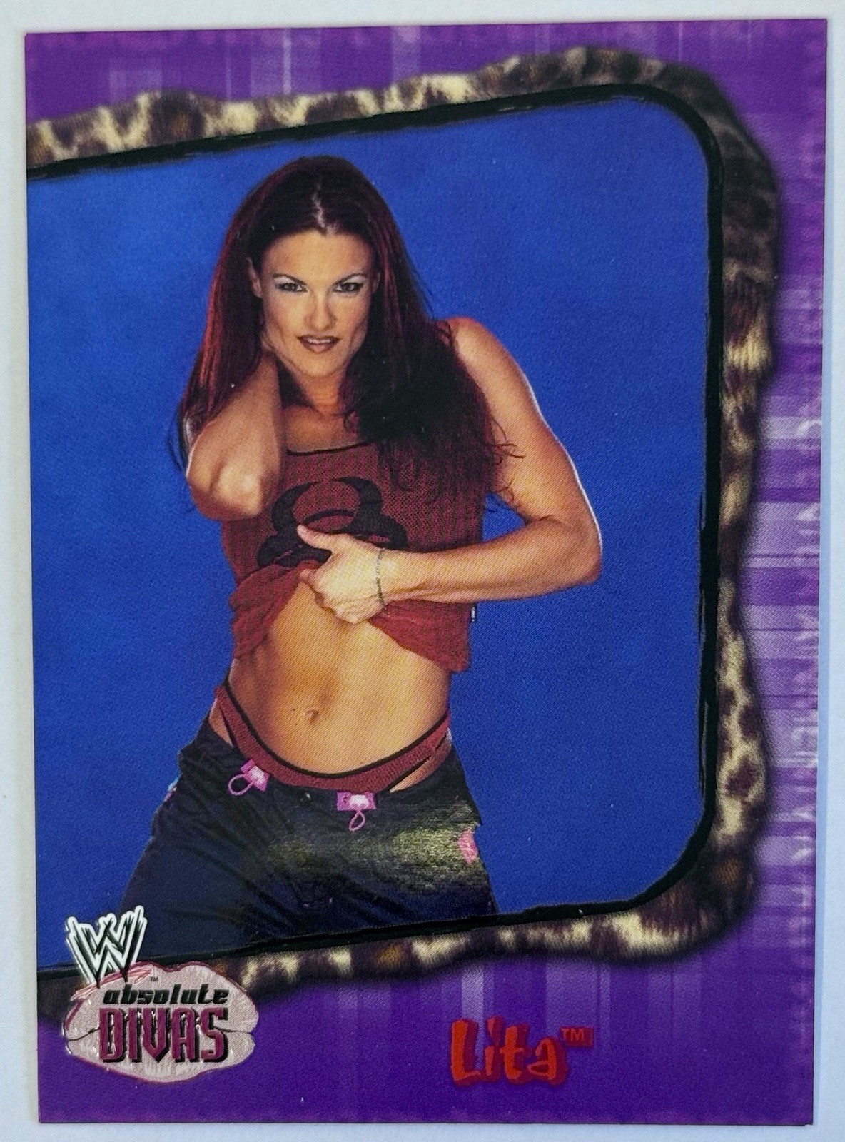 2002 Fleer WWE Absolute Divas #19 Lita 2002 Fleer WWE Absolute Divas #19 Lita