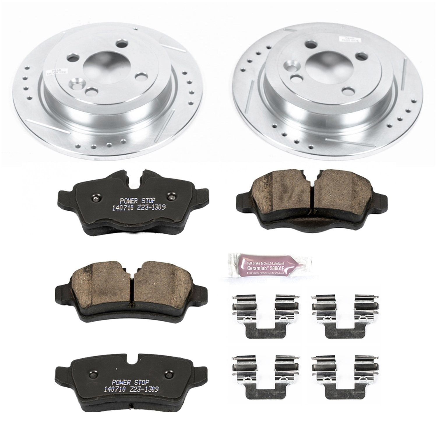 Power Stop Z23 Evolution Sport Performance 1-Click Brake Kit