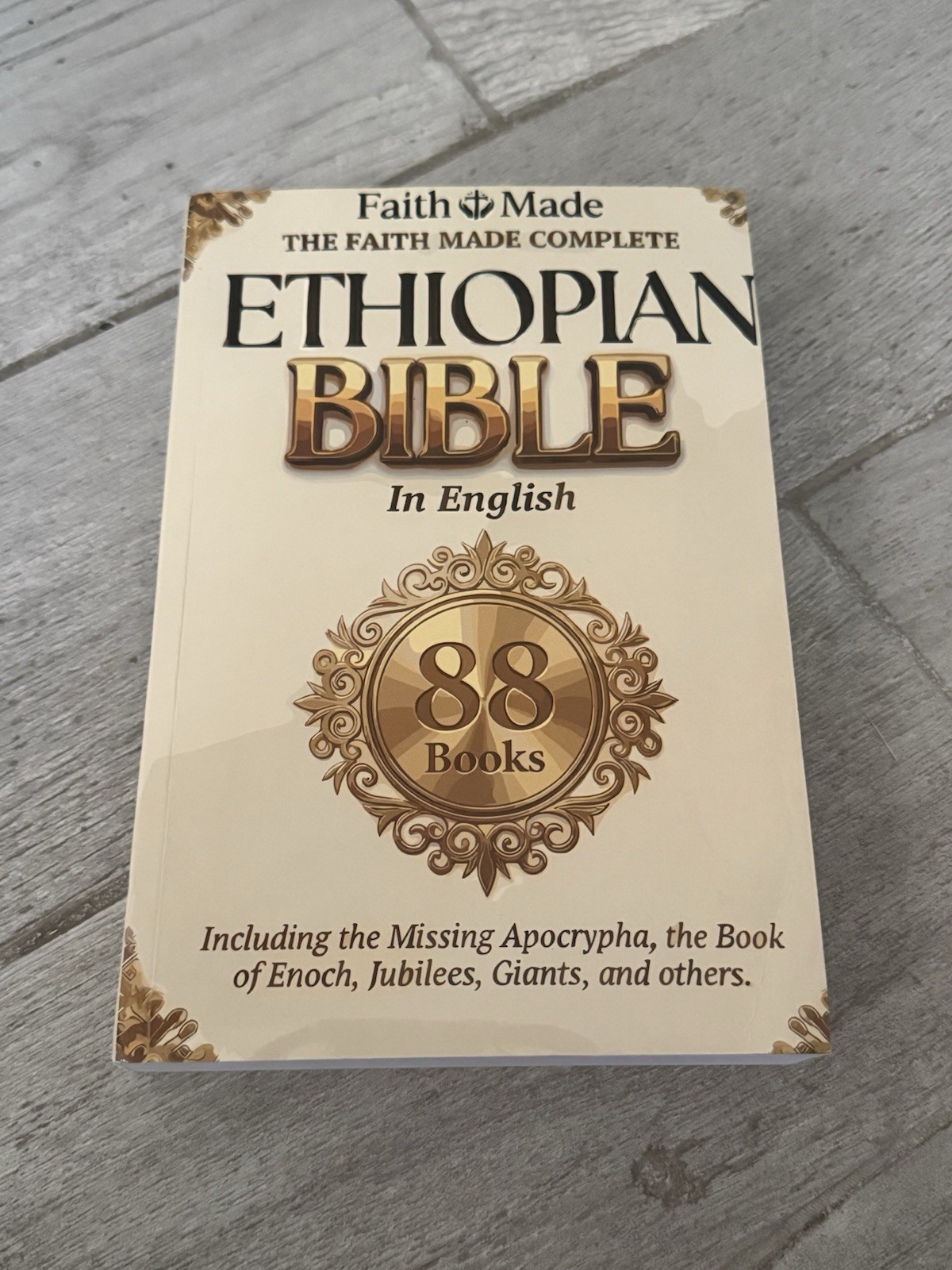 ✝️ CLEAN Ethiopian Bible in English 88 Books The Faith Made Complete PB ✝️ CLEAN Ethiopian Bible in English 88 Books The Faith Made Complete PB