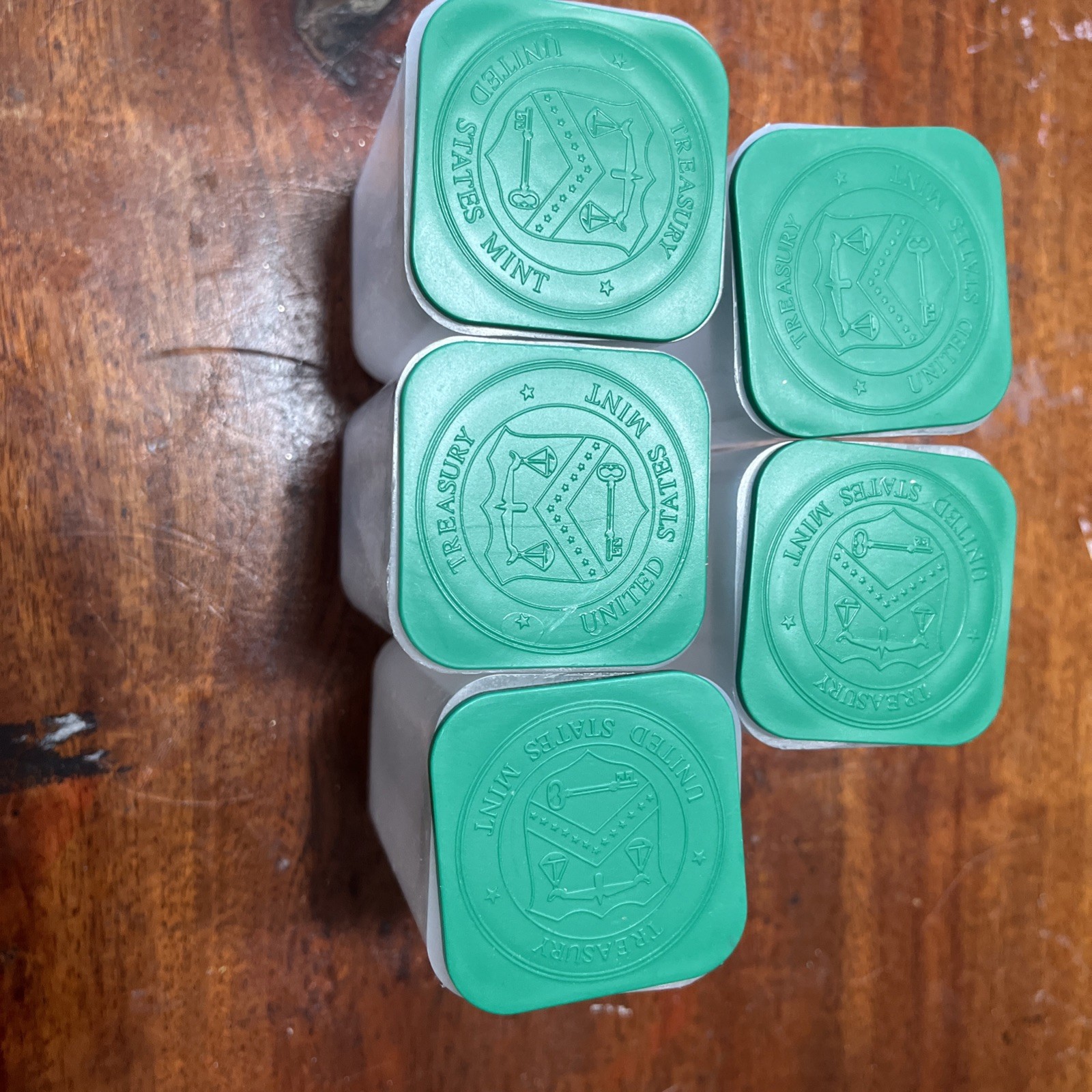 5 Empty US Mint Genuine American Silver Eagles Coin Tubes Lot of 5 ASE 5 Empty US Mint Genuine American Silver Eagles Coin Tubes Lot of 5 ASE