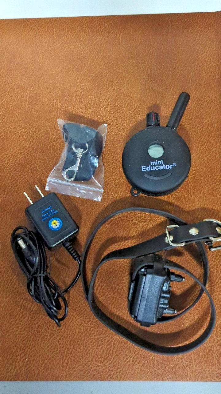 Mini Educator ECollar Off Leash Dog Remote Training 12 Mile Range Black Mini Educator ECollar Off Leash Dog Remote Training 12 Mile Range Black