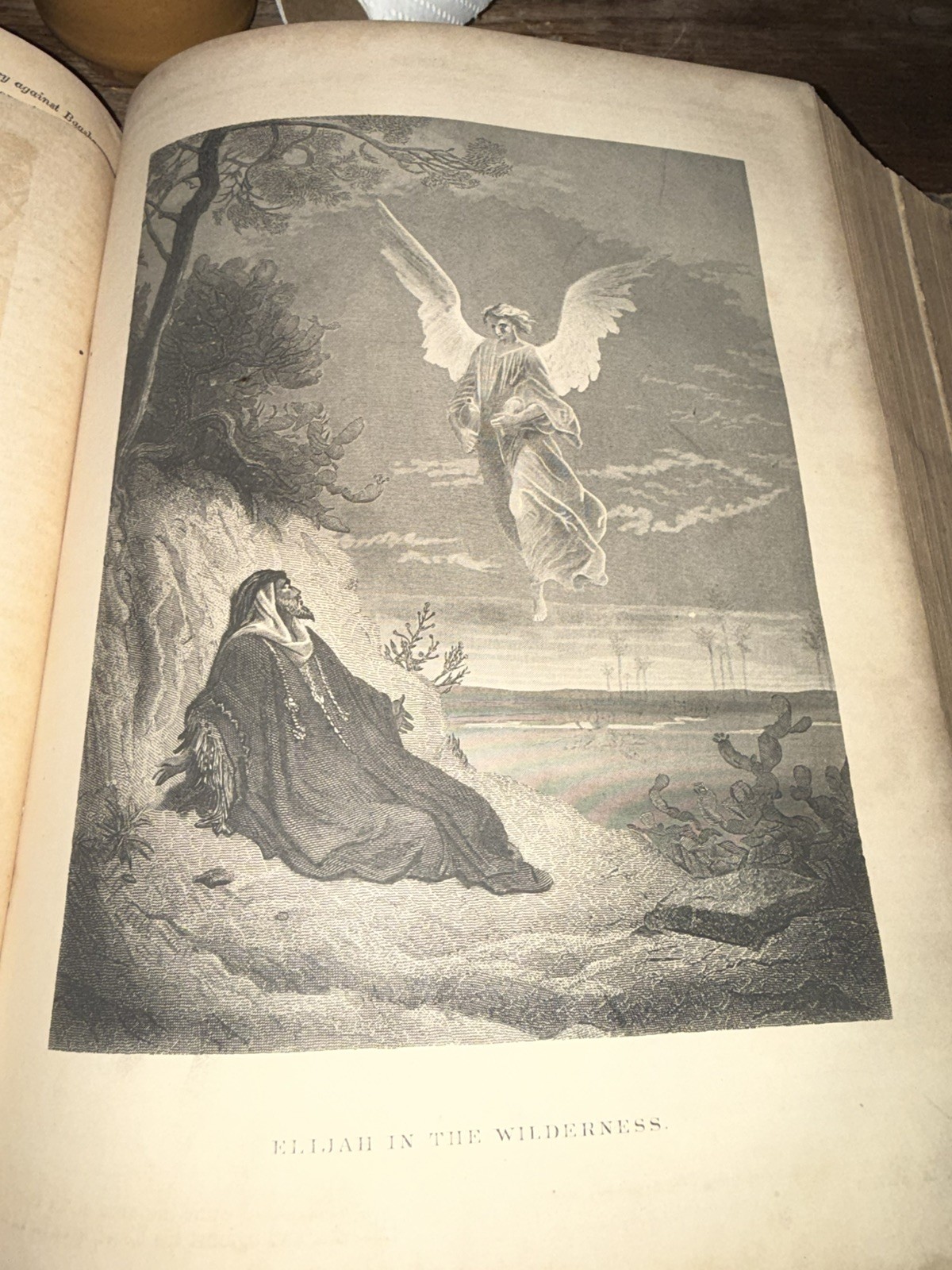 1890s antique bible , wm Blackwood. Lld. Gustavo dore. Illustrated. 