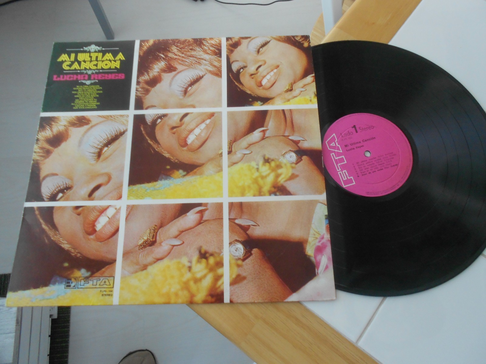 LUCHA REYES MI ULTIMA CANCION 1973 LP FTA FLPS-150 NEAR EXCELLENT