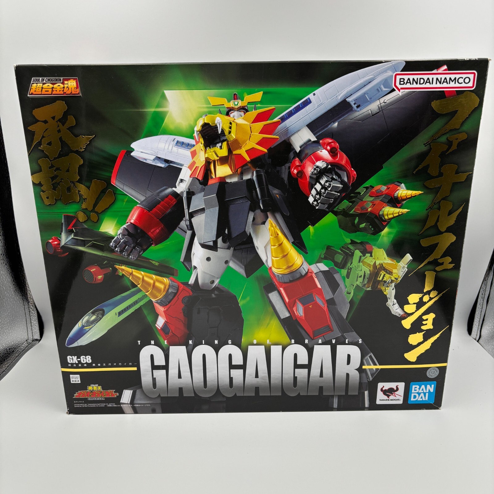 Soul of Chogokin GX-68 Gaogaigar Figure The King of Braves Gaogaigar Bandai