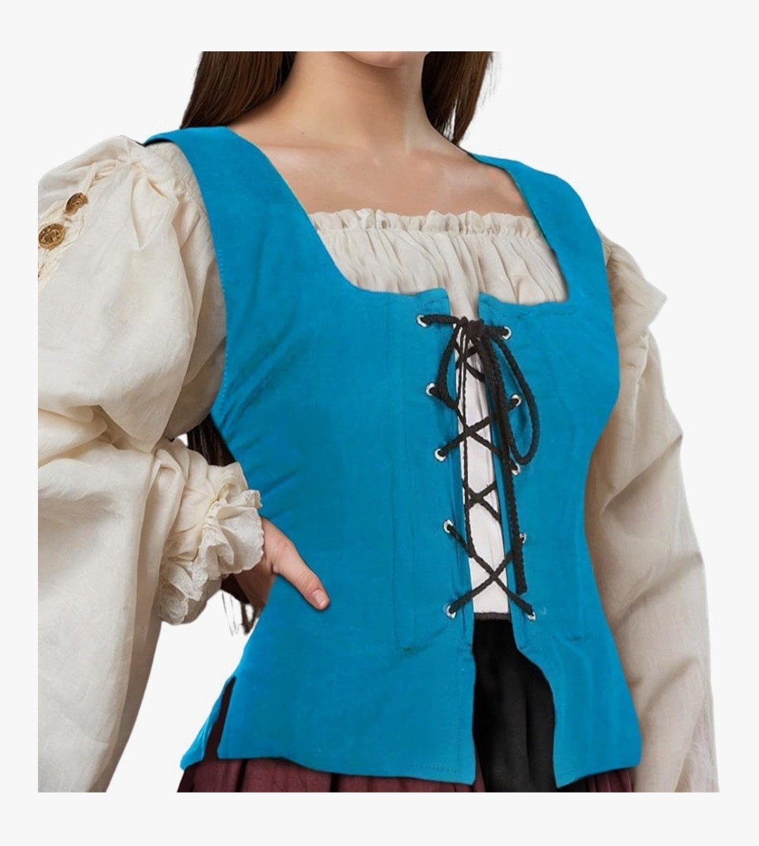 ThePirateDressing Medieval Wench Pirate Renaissance Cosplay Size Medium