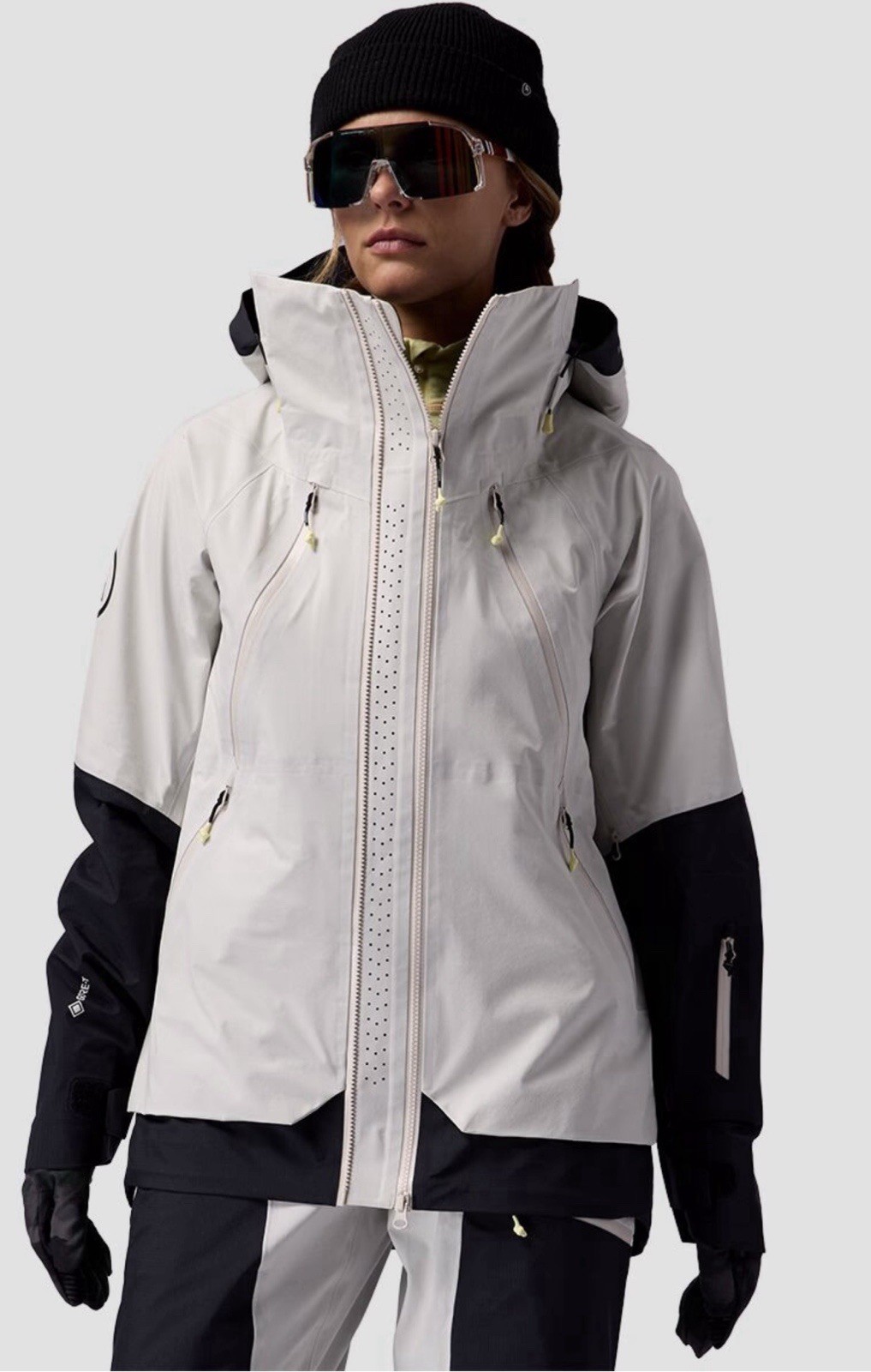Backcountry Women\'s Cardiac Gore-Tex 3L Pro Jacket Egret Tan New W Tags M $599 