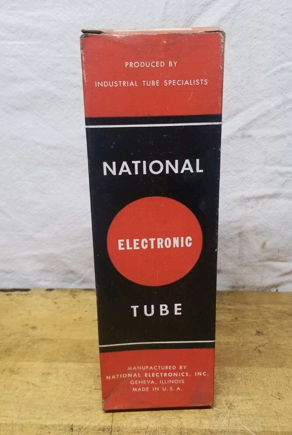 Vintage National Electronics Industrial Tube NL-760 NOS Vintage National Electronics Industrial Tube NL-760 NOS