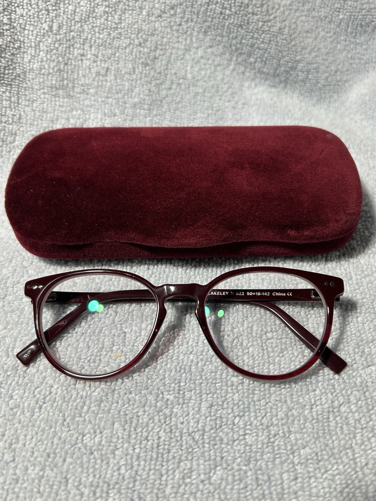 WARBY PARKER BLAKELEY M 822 Eyeglasses WARBY PARKER BLAKELEY In BURGUNDY