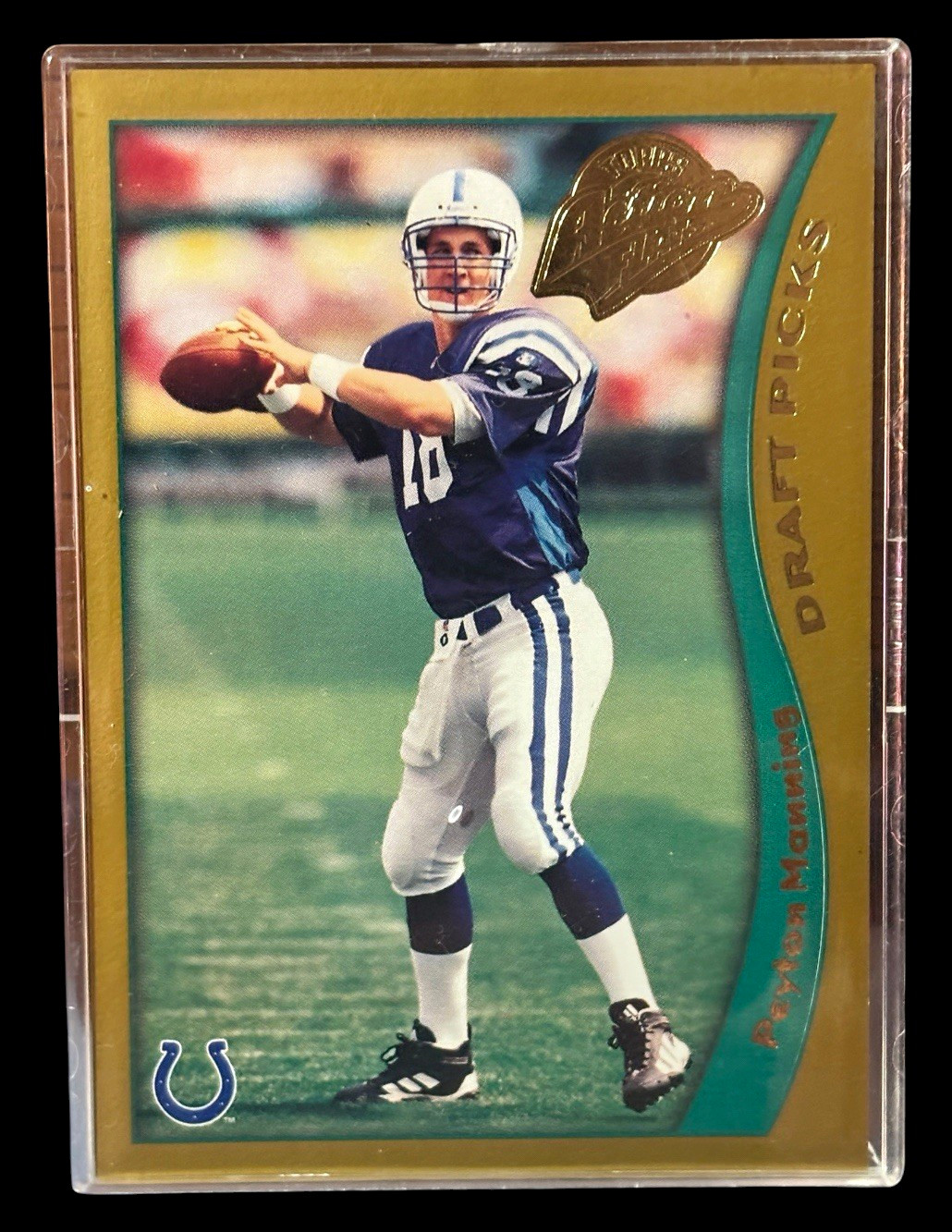Topps 1998 Action Flats Peyton Manning #K5 Rookie Indianapolis Colts Topps 1998 Action Flats Peyton Manning #K5 Rookie Indianapolis Colts