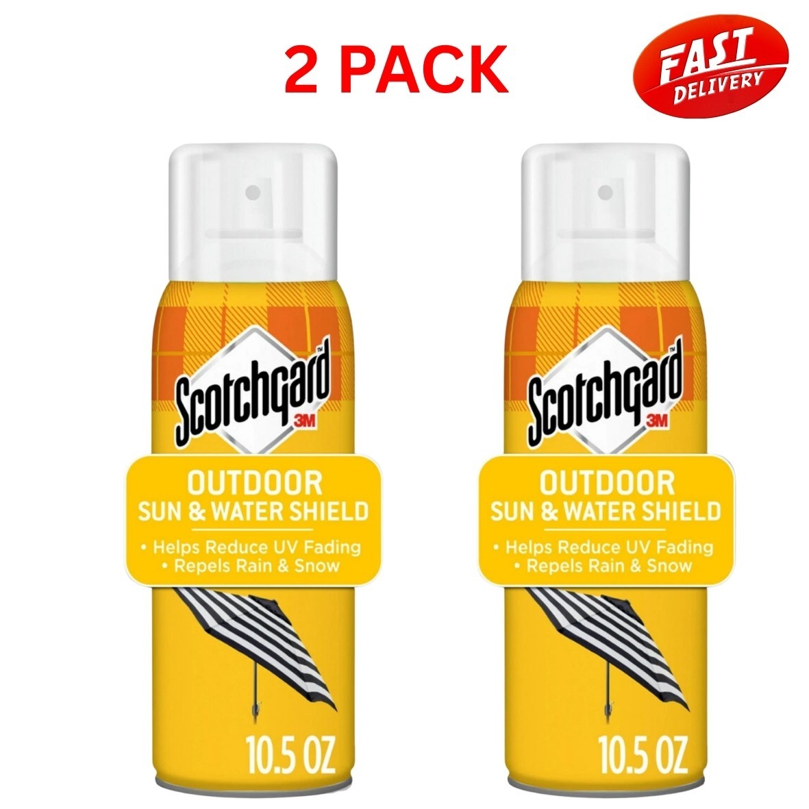 Scotchgard UV Water & Sun Shield Fabric Protective Spray 10.5 oz 2-Pack Scotchgard UV Water & Sun Shield Fabric Protective Spray 10.5 oz 2-Pack