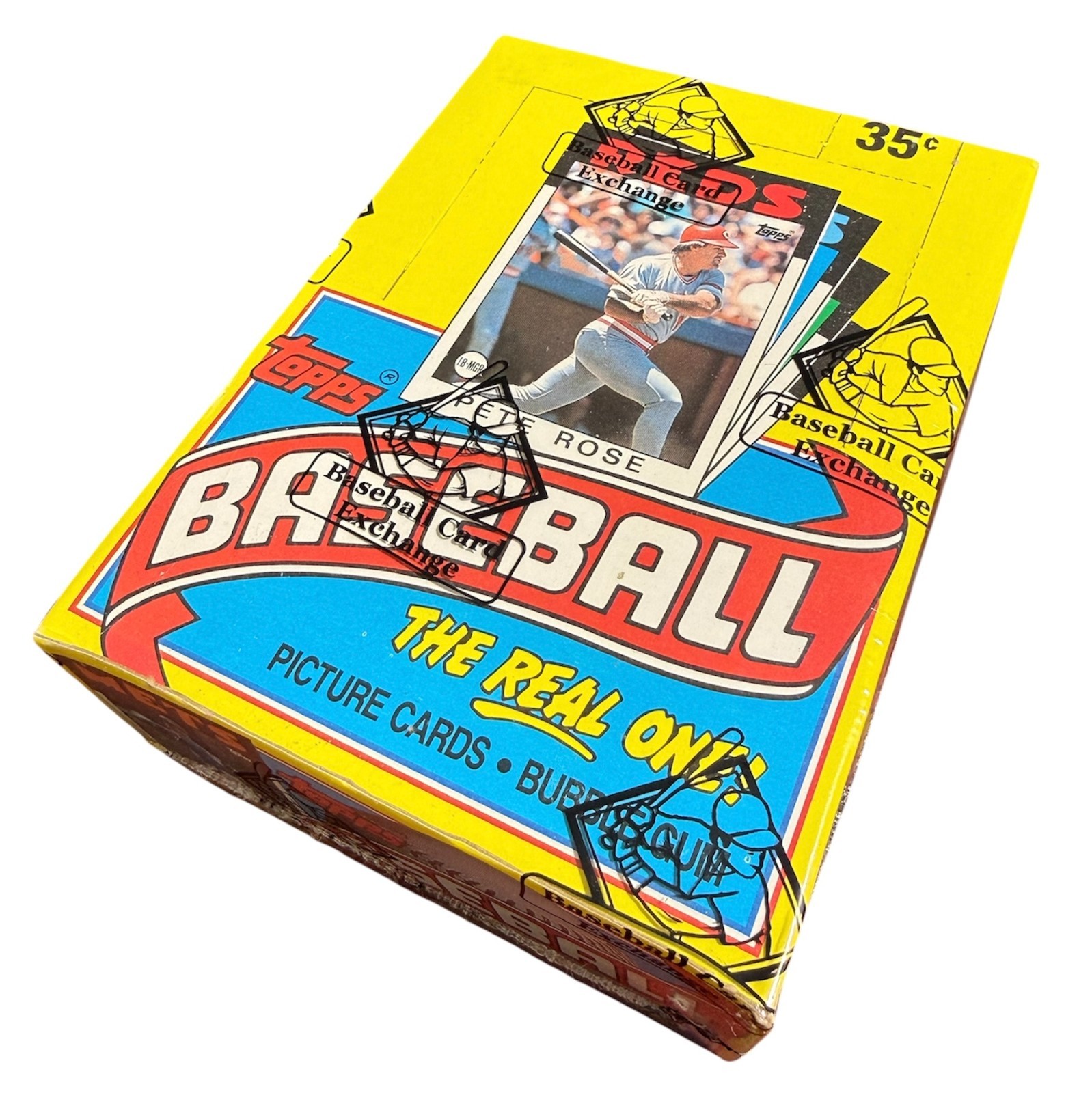 1986 Topps Baseball Unopened Wax Box BBCE 36 Packs - 1986 Topps Baseball Unopened Wax Box BBCE 36 Packs -
