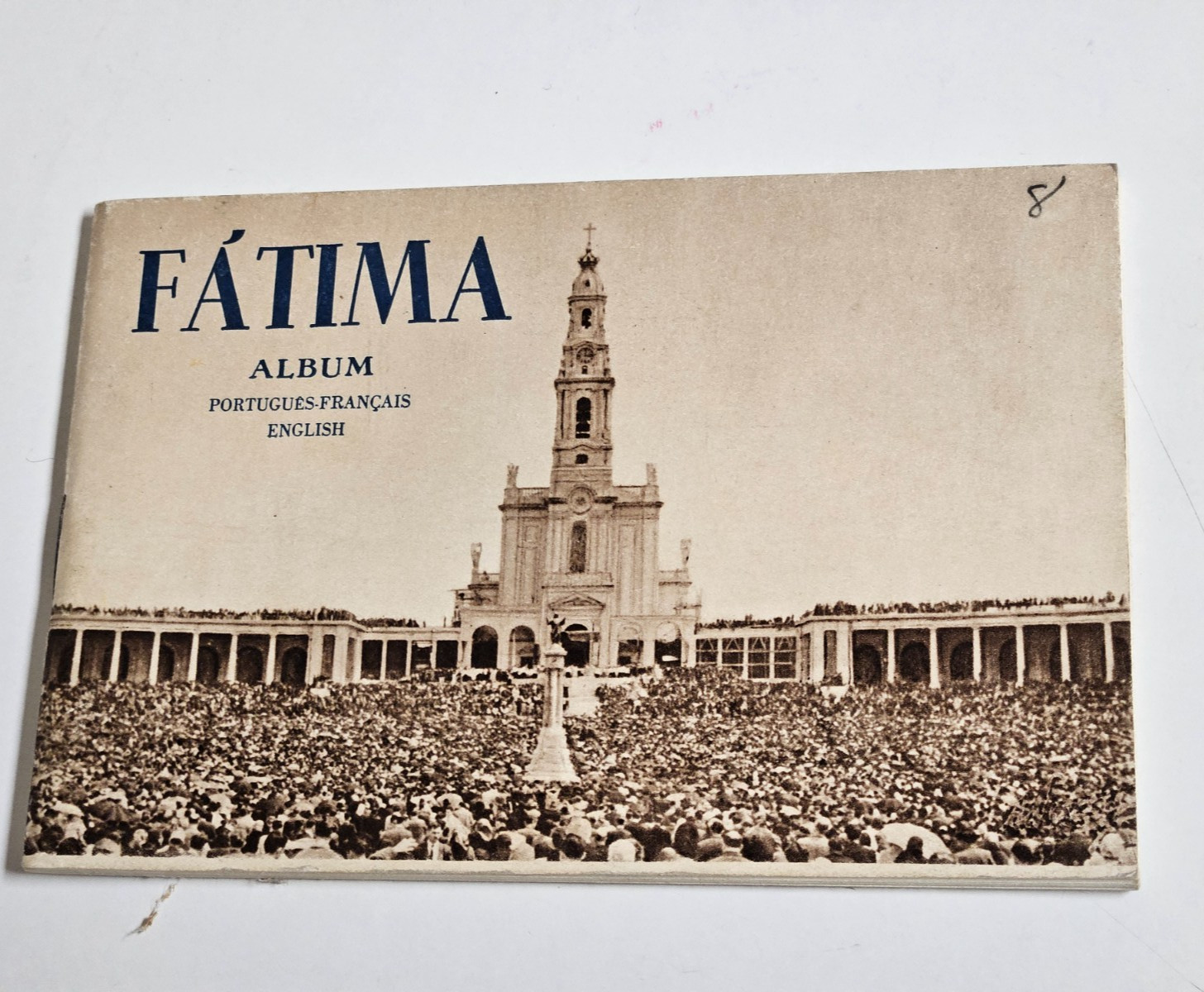 Vintage FATIMA 1954 Album Story and Sights POPE PIUS XII Roman Catholic BASILICA Vintage FATIMA 1954 Album Story and Sights POPE PIUS XII Roman Catholic BASILICA