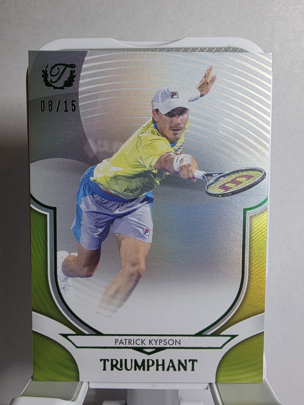 2025 Topps Triumphant Tennis Patrick Kypson #72 08/15