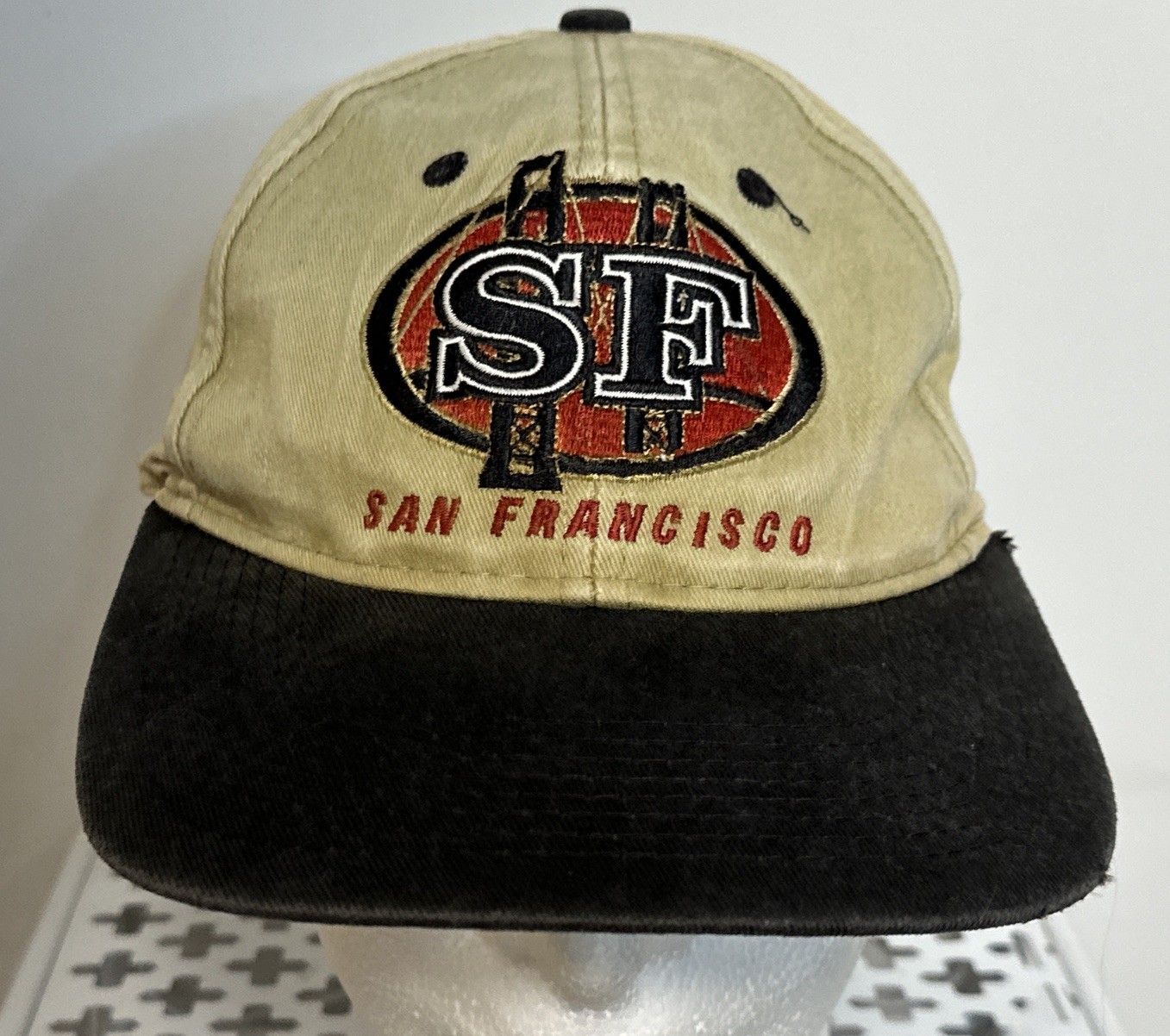 Vintage Sam Francisco Golden Gate Bridge Hat Captain Travel One Size Vintage Sam Francisco Golden Gate Bridge Hat Captain Travel One Size