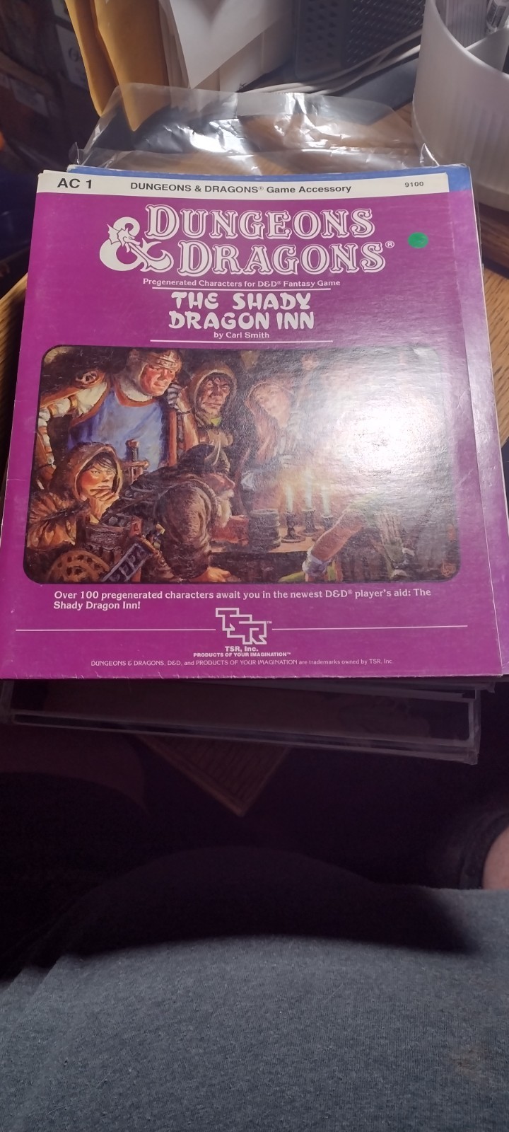 Dungeons & Dragons AD&D D&D The Shady Dragon Inn 9100 AC1 Near Mint