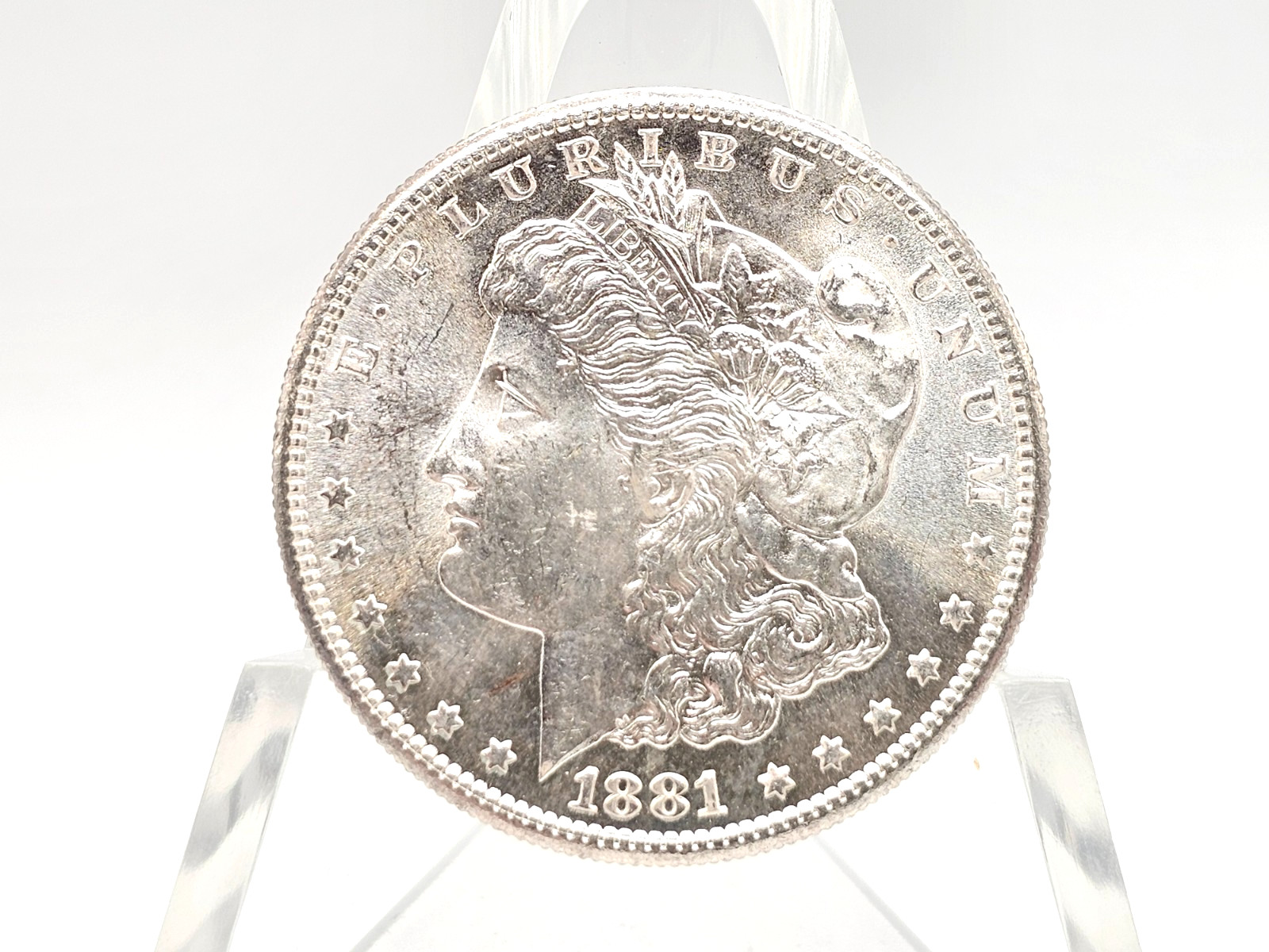 1881-S Morgan Silver Dollar **Exquisite Strike Flashy Fields** #1