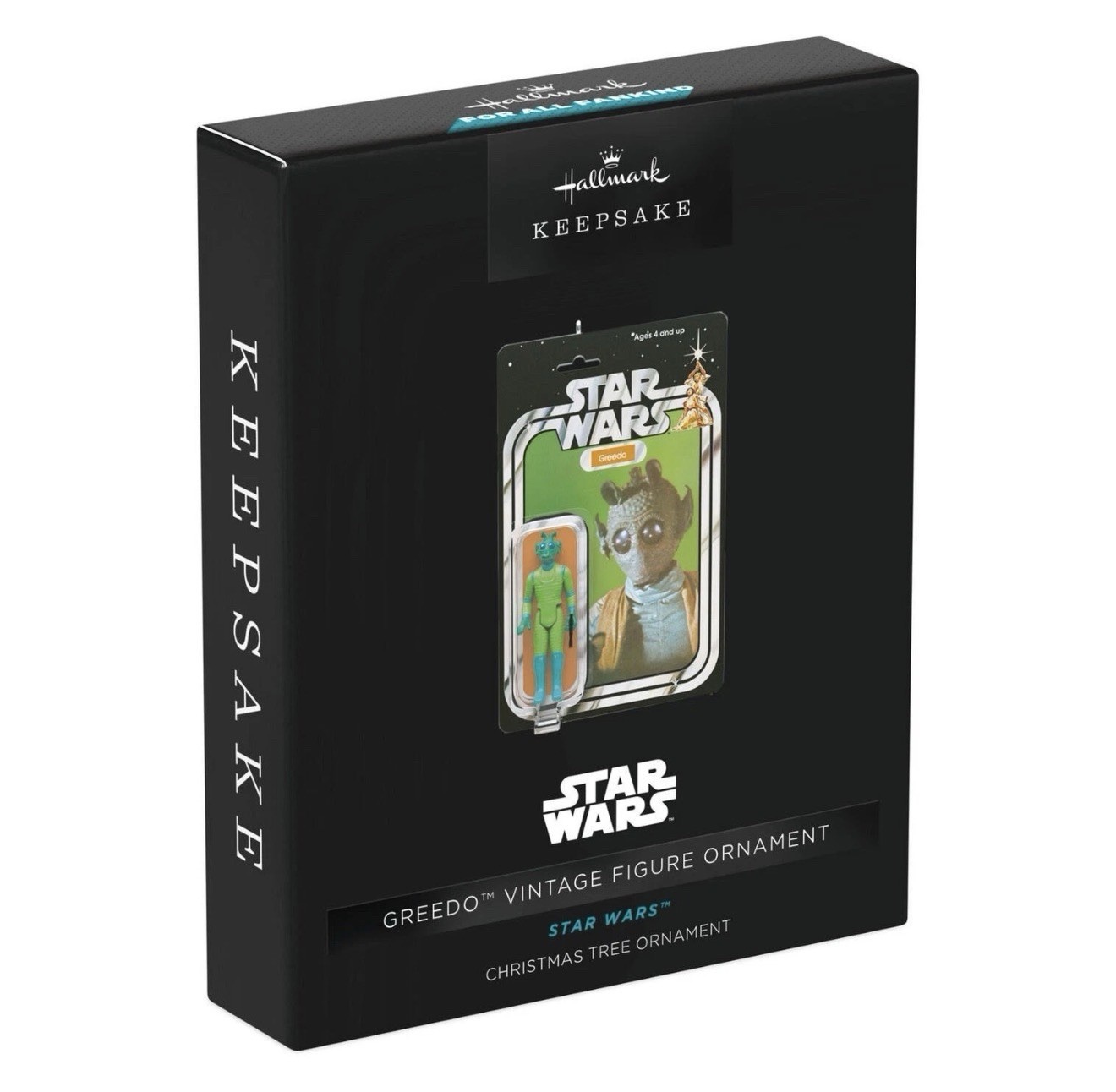 NYCC 2026 exclusive HALLMARK STAR WARS Vintage Greedo Figure on Card Ornament NYCC 2026 exclusive HALLMARK STAR WARS Vintage Greedo Figure on Card Ornament