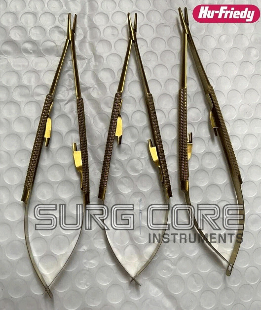 HU-FRIEDY Castroviejo Needle Holder Straight Pharma Sharp 18cm 3 Pcs HU-FRIEDY Castroviejo Needle Holder Straight Pharma Sharp 18cm 3 Pcs