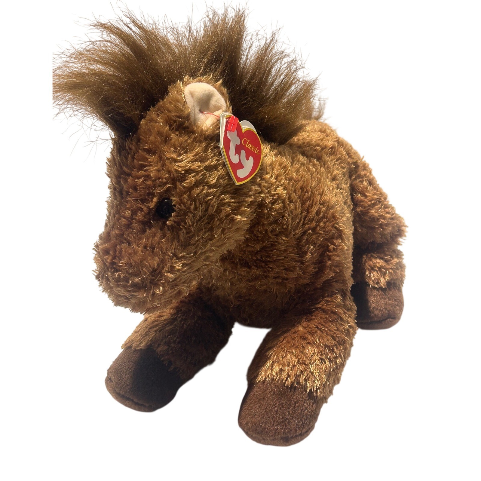 Ty Silk Classic Trails Brown Horse Plush Stuffed Animal 2007