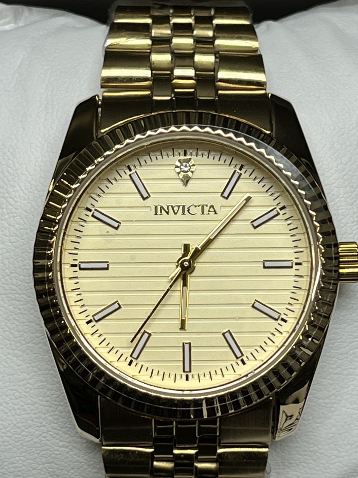 New - Invicta Celestial Somerset Men's Watch – Model 69167 – Gold Tone – 36mm