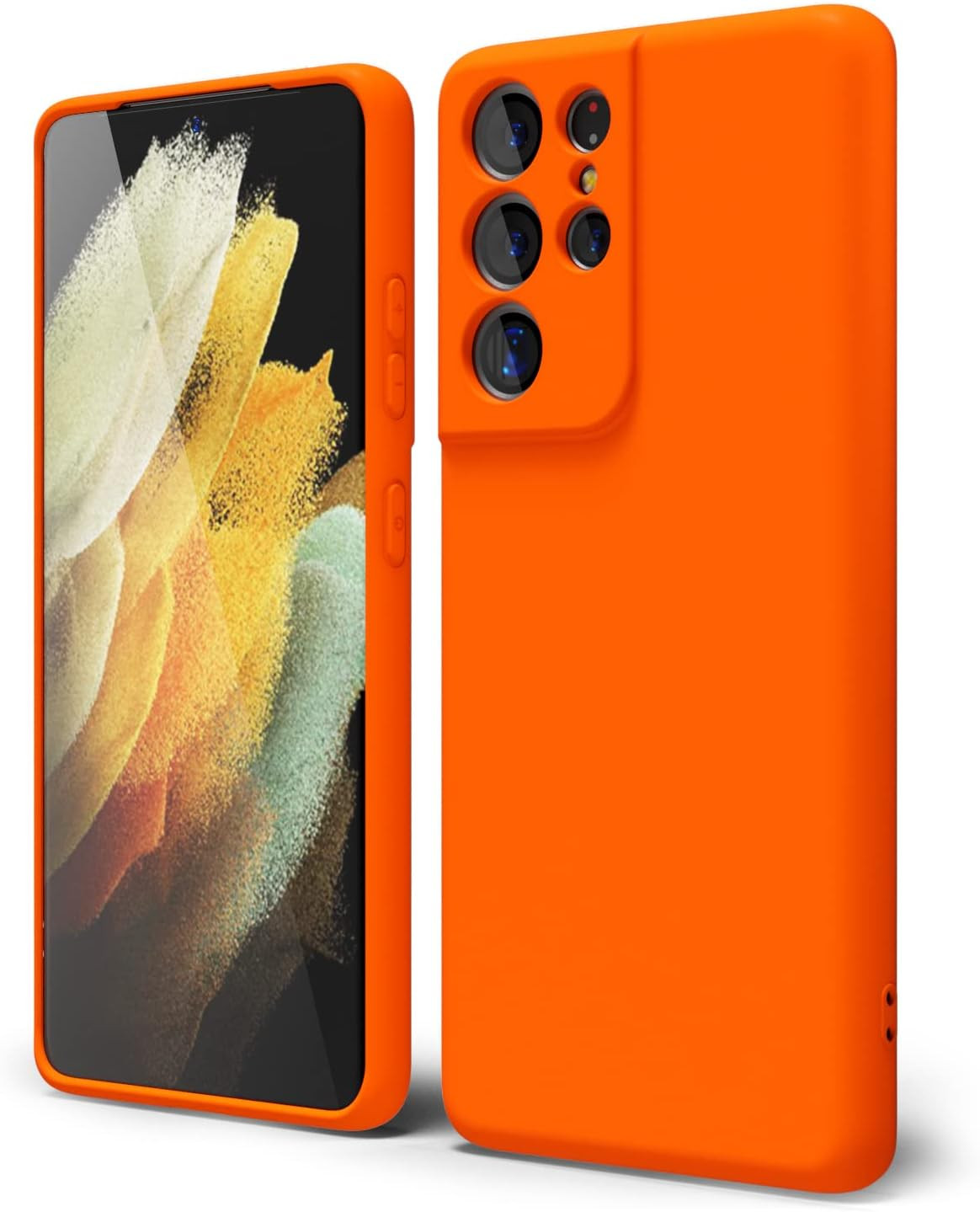 for Samsung Galaxy S21 Ultra Phone Case Liquid Silicone, Fluorescent Bright S... for Samsung Galaxy S21 Ultra Phone Case Liquid Silicone, Fluorescent Bright S...