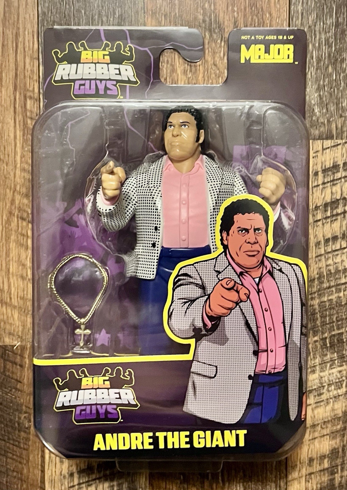 Big Rubber Guys Andre The Giant Suit MOC WWF WWE Collect Major Podcast SOLD OUT